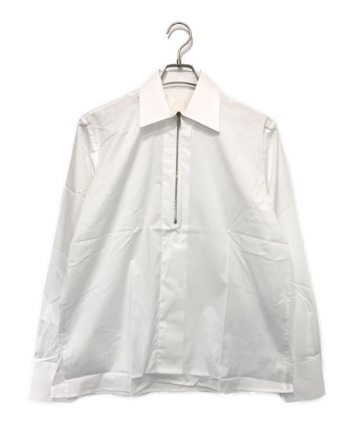 中古・古着通販】GIVENCHY (ジバンシィ) ハーフジップシャツ ホワイト