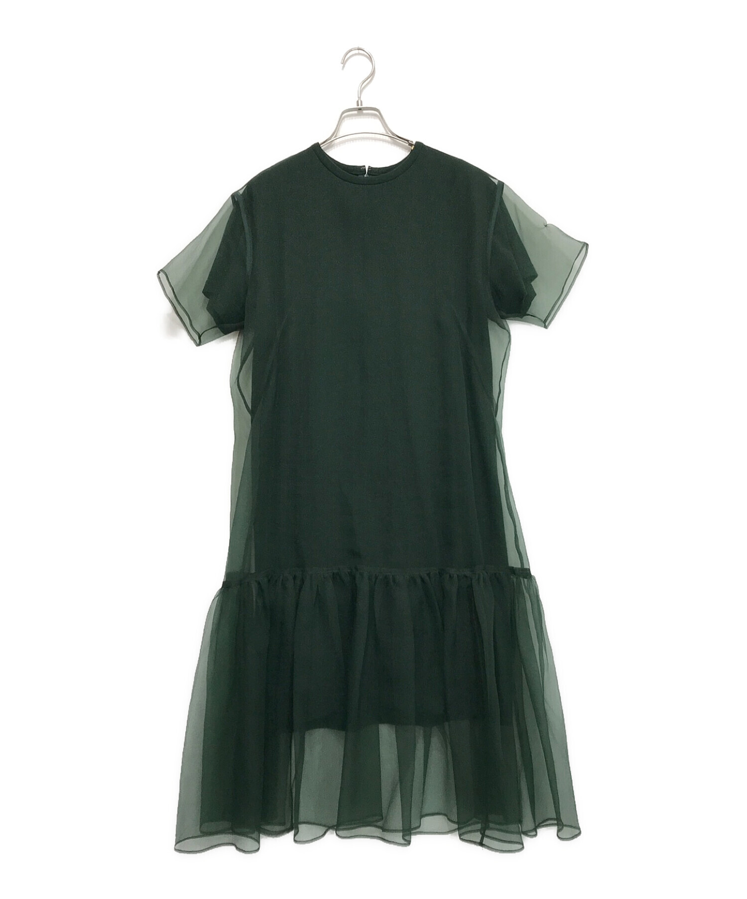 AKIRA NAKA (アキラナカ) Layer organza dress GR グリーン サイズ:2