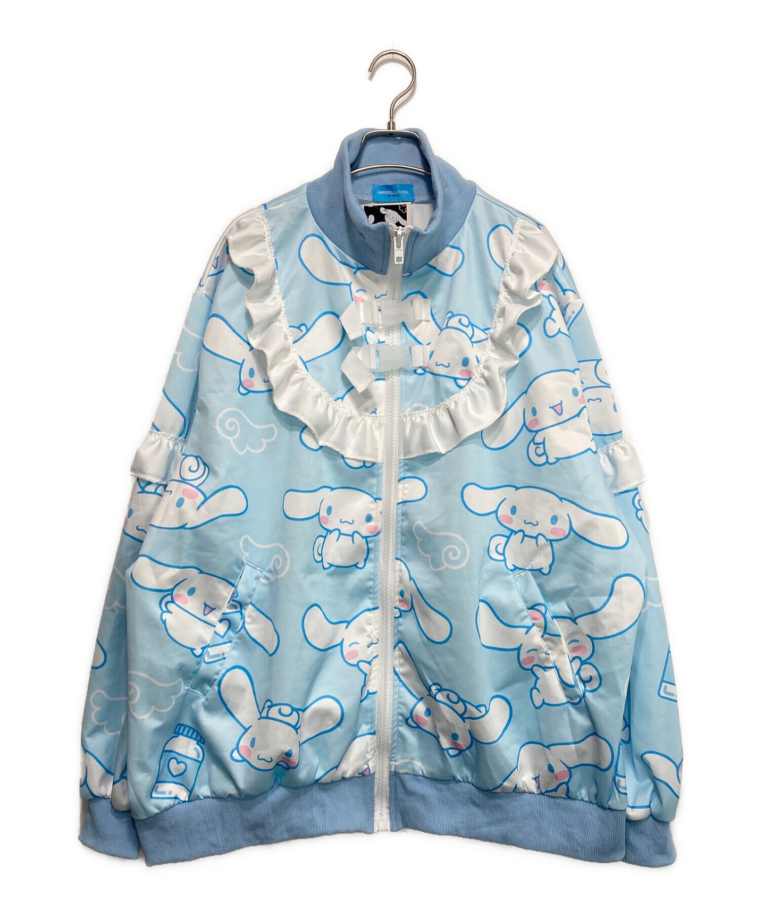 CINNAMONROLL (シナモロール) ACDC RAG (エーシーディーシーラグ) シナモン ジャージジャケット スカイブルー サイズ:-  未使用品