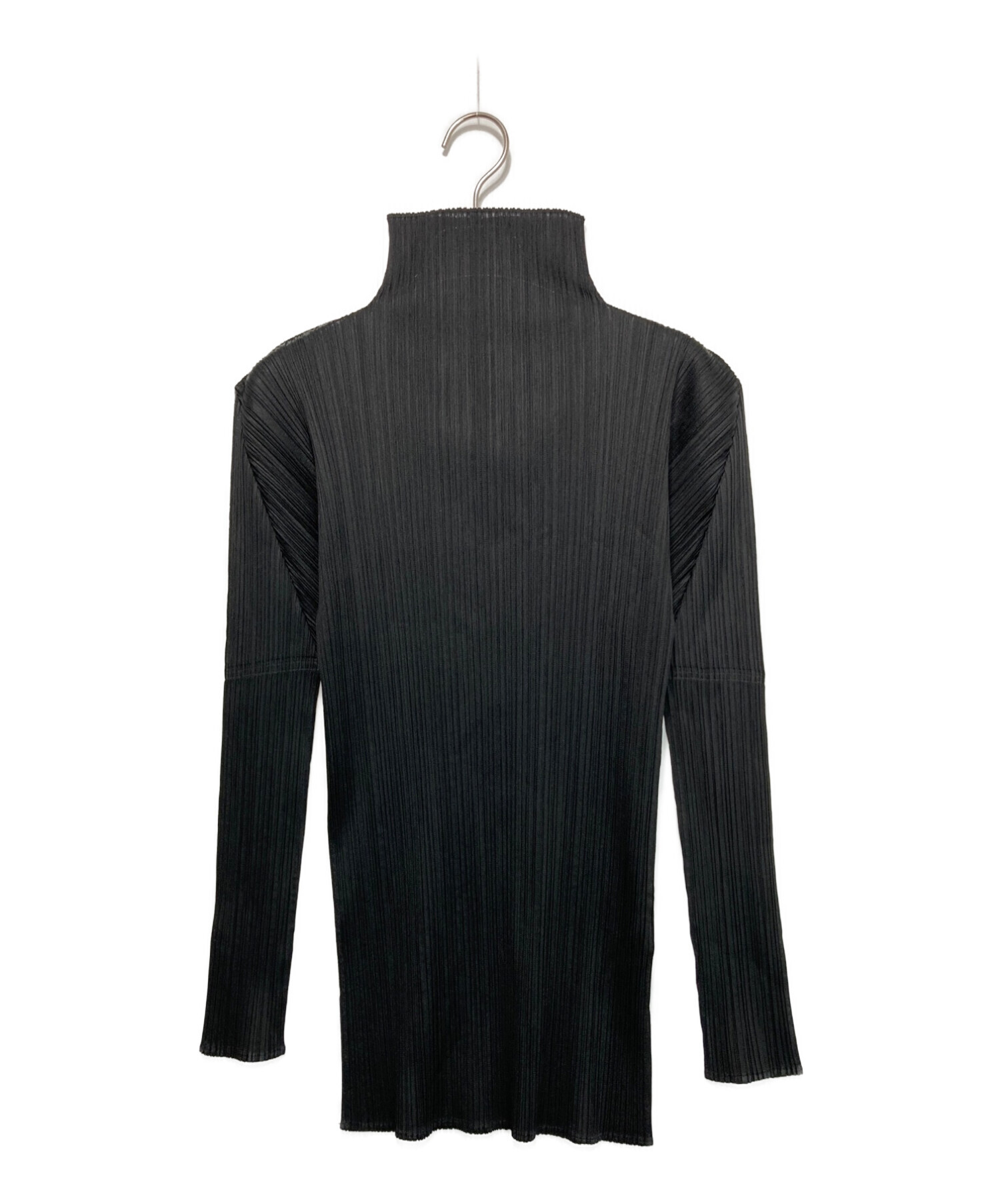 PLEATS PLEASE プリーツボトルネックカットソー