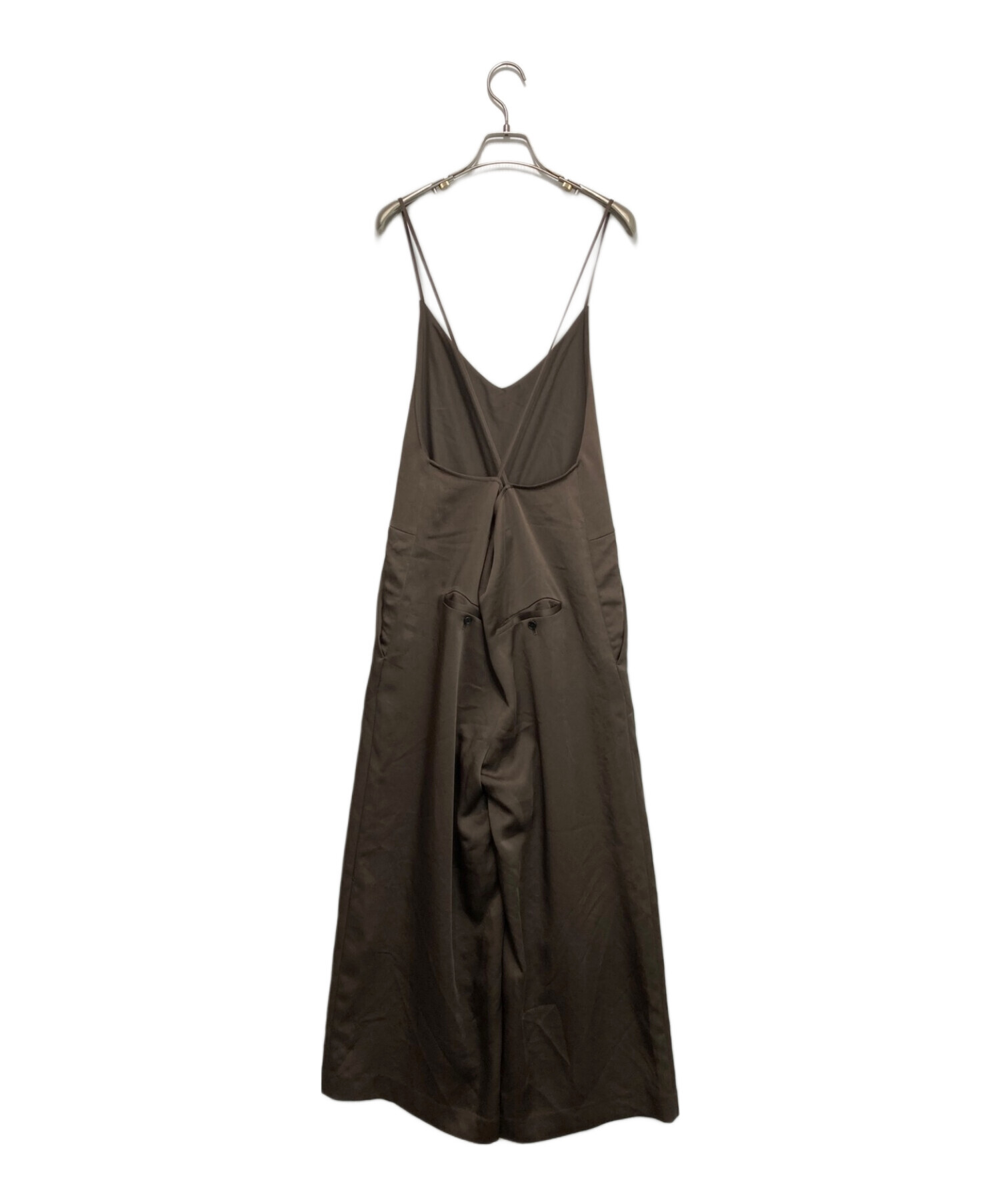 【美品】framework ヘビーリネンオーバーオール framework ≪WEB限定≫ヘビーリネンオーバーオール 36