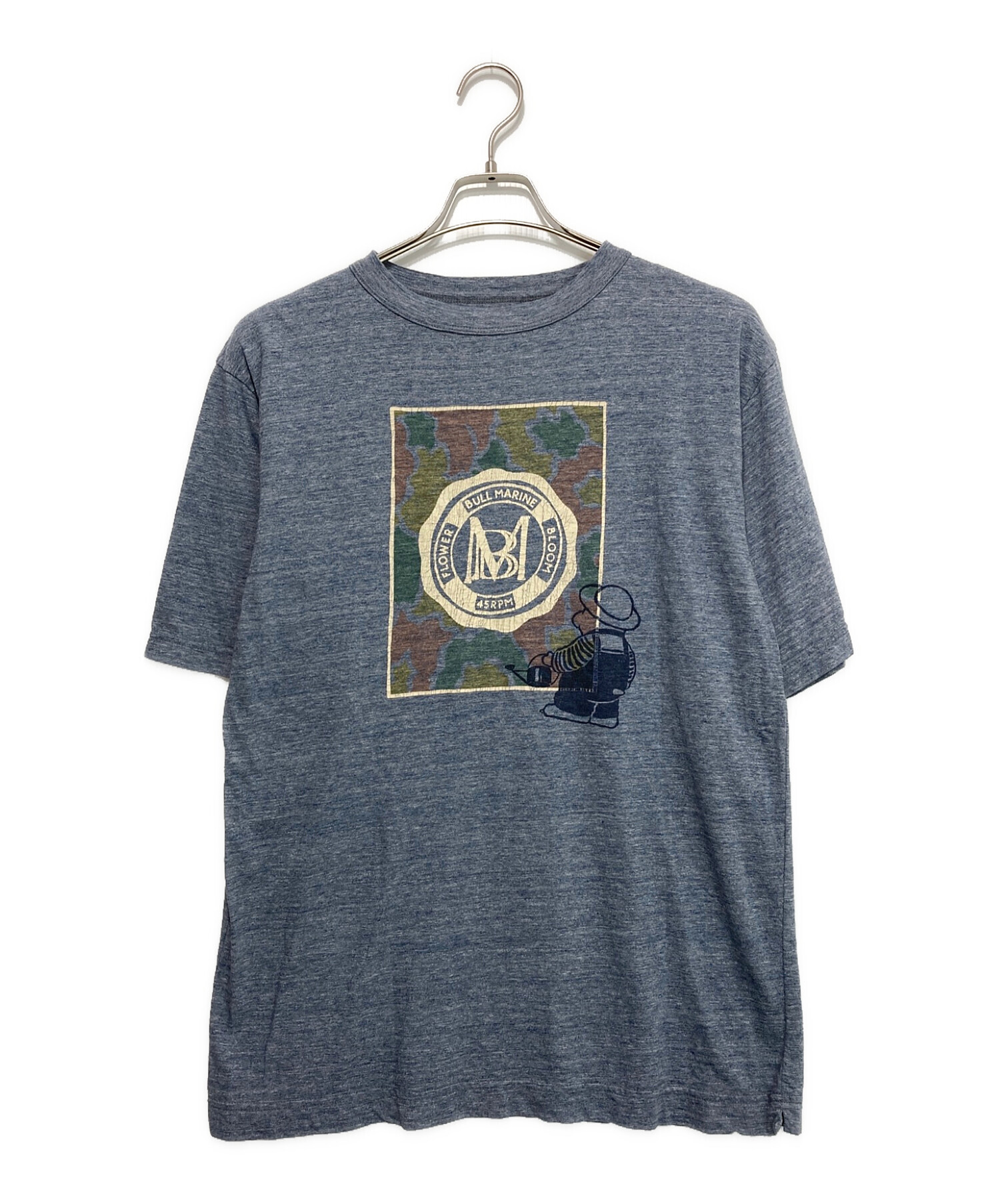 中古・古着通販】45rpm (45アールピーエム) bull marine Tシャツ