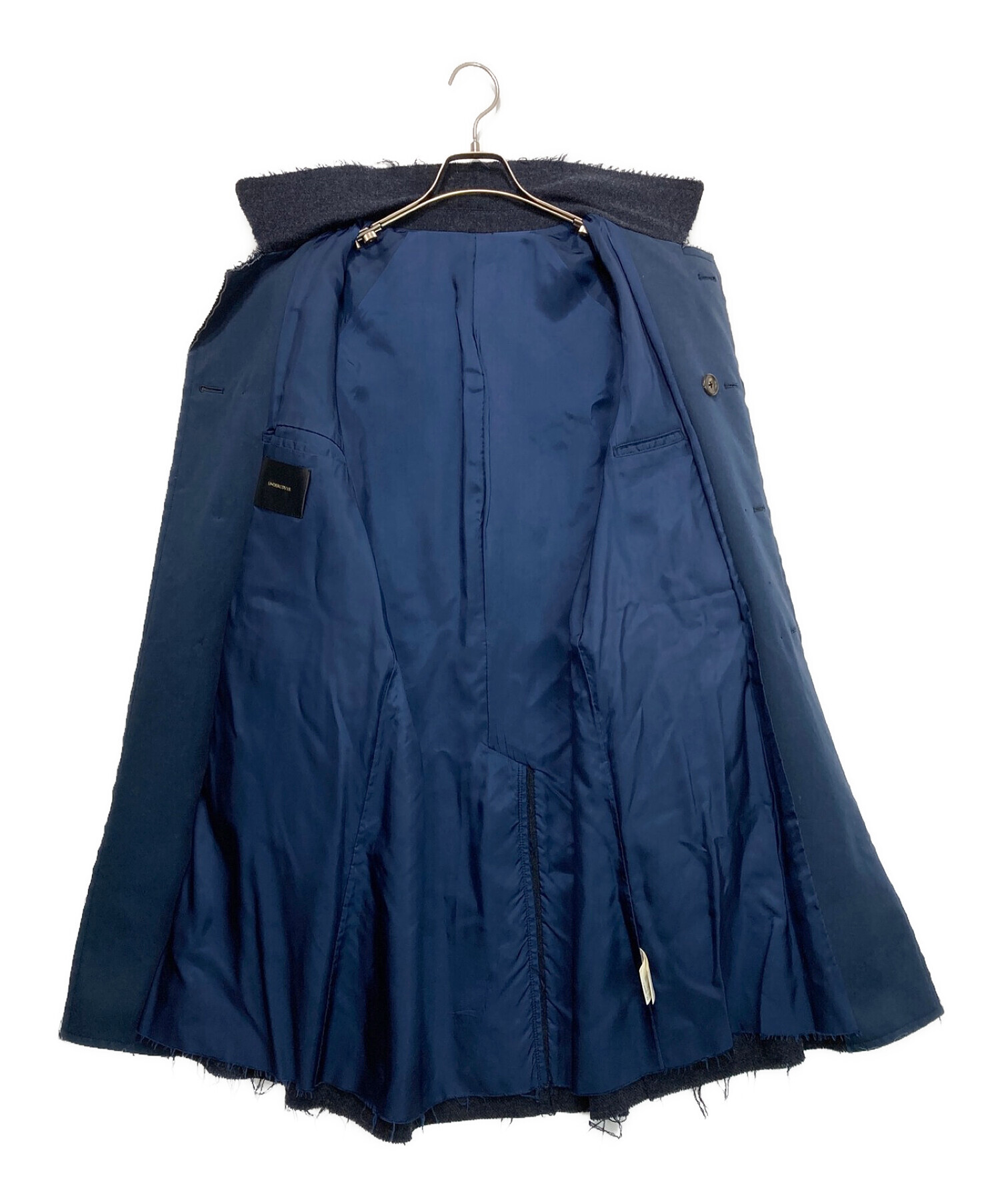 中古・古着通販】UNDERCOVER (アンダーカバー) ダブルウールコート 