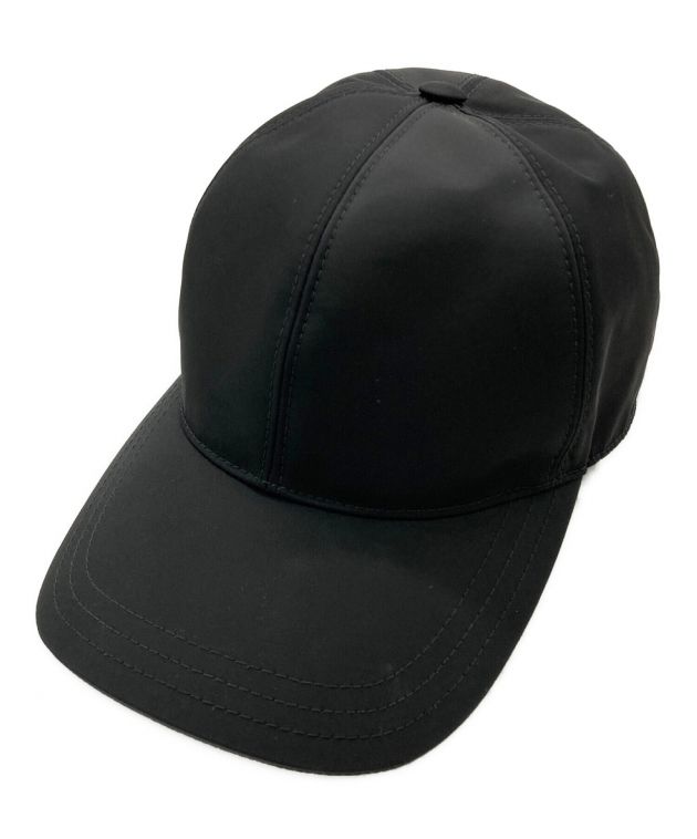 中古・古着通販】PRADA (プラダ) REーNYLON BASEBALL CAP NERO 