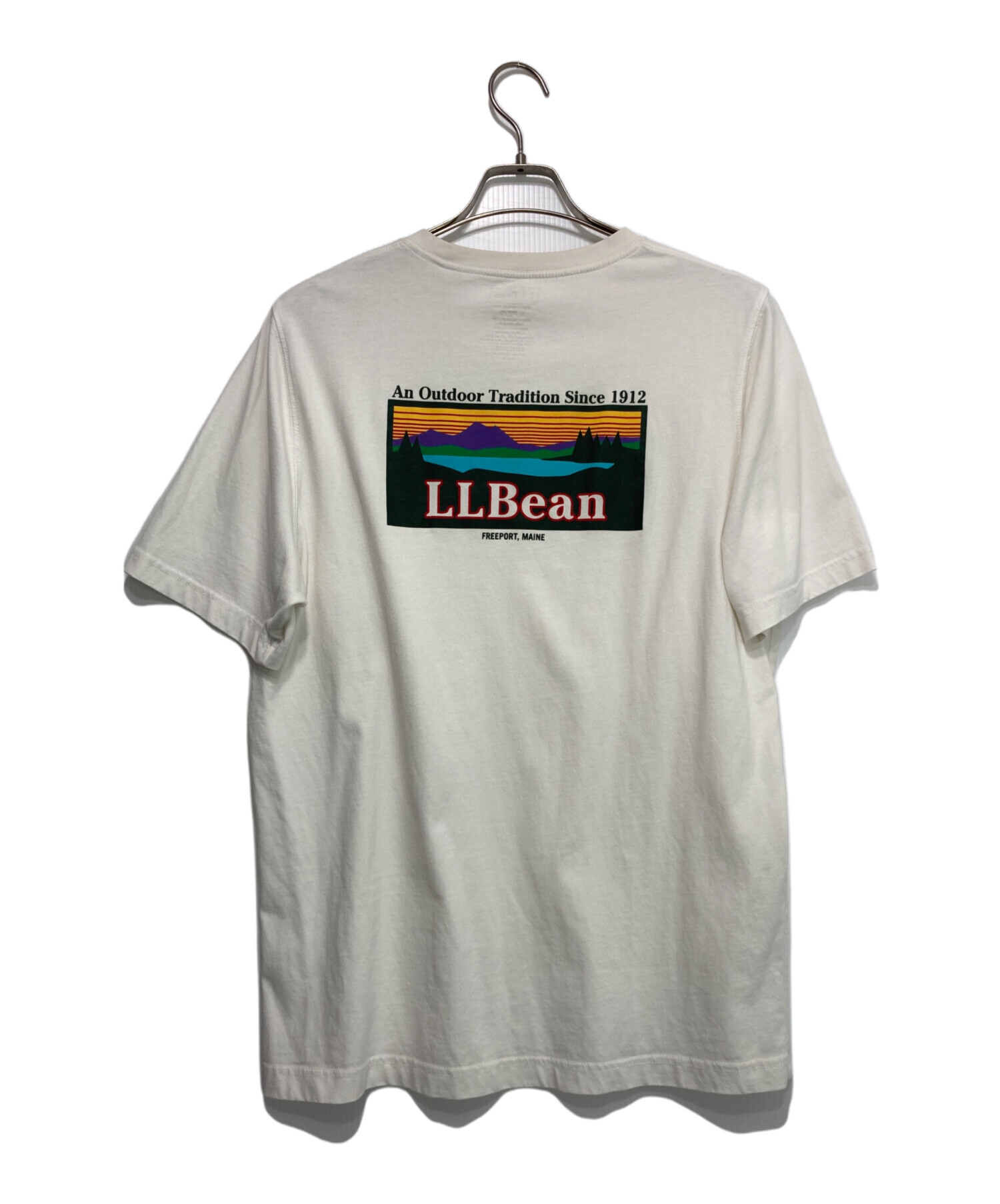 中古・古着通販】L.L.Bean (エルエルビーン) バックロゴプリントT 
