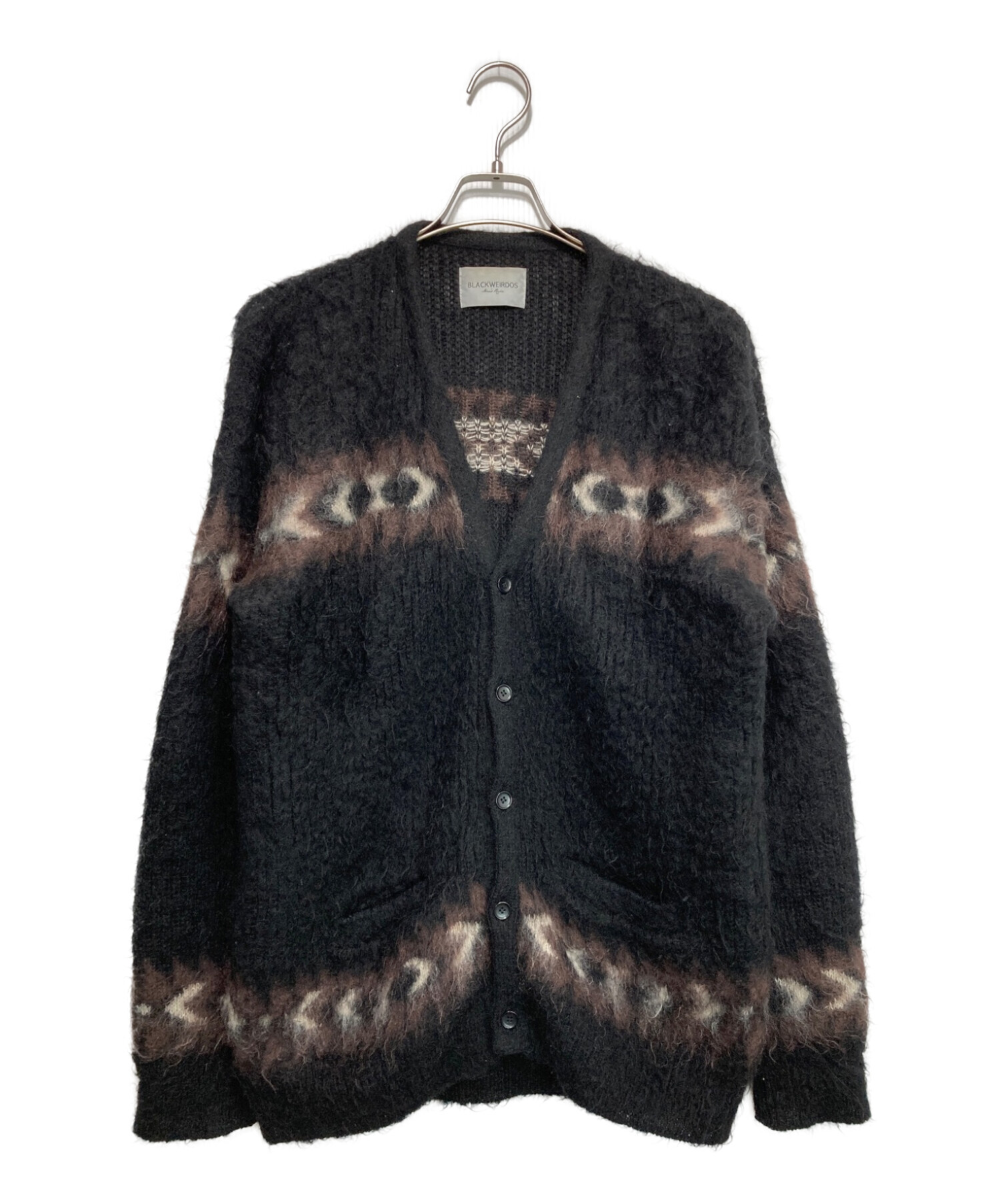 BlackWeirdos カーディガン BLACK WEIRDOS カーディガン