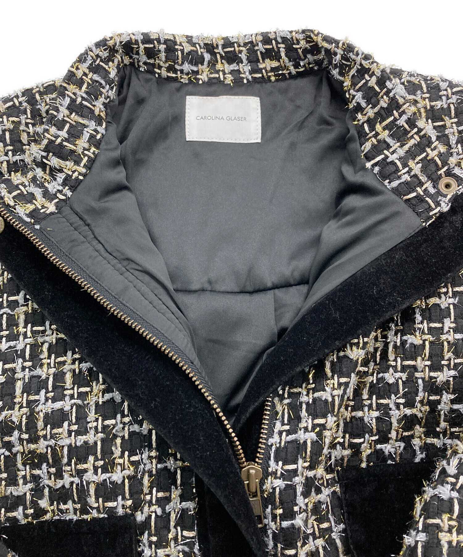 中古・古着通販】CAROLINA GLASER (カロリナ グレイサー) ツイード 