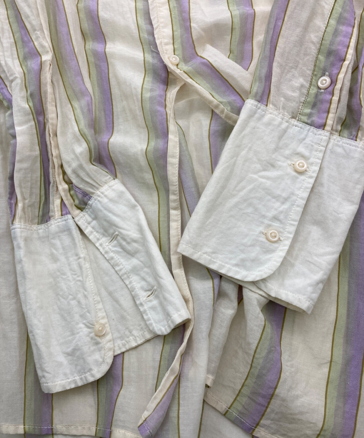 中古・古着通販】TODAYFUL (トゥデイフル) Multistripe Silk Shirts 