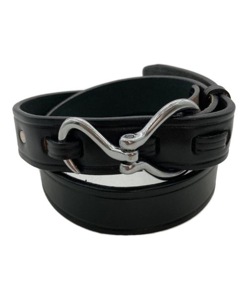 新品 34インチ TORY leather western belt 眠く オーク
