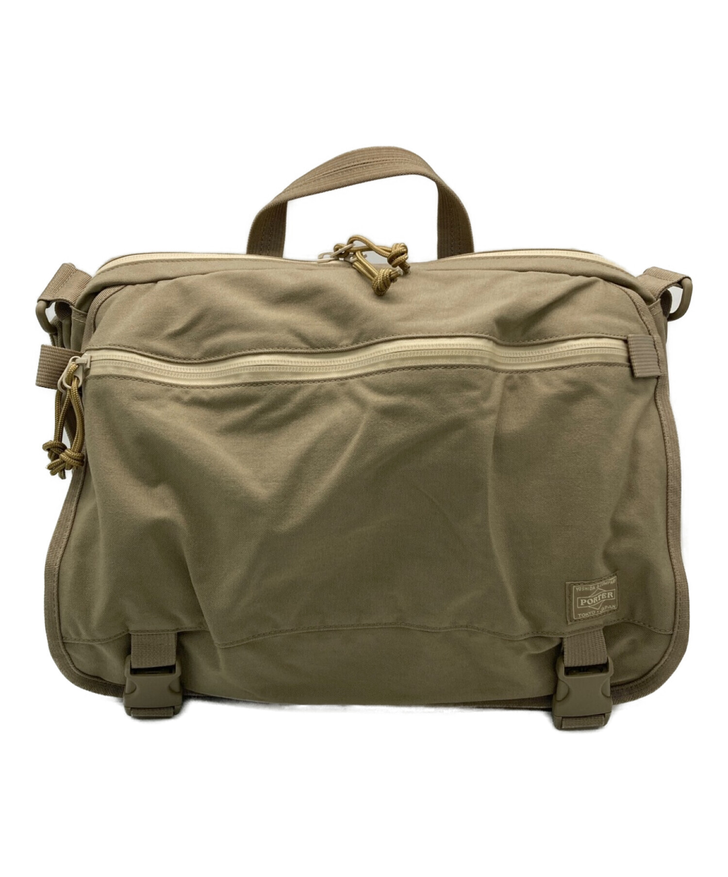 中古・古着通販】PORTER (ポーター) クランカーズメッセンジャーバッグ 