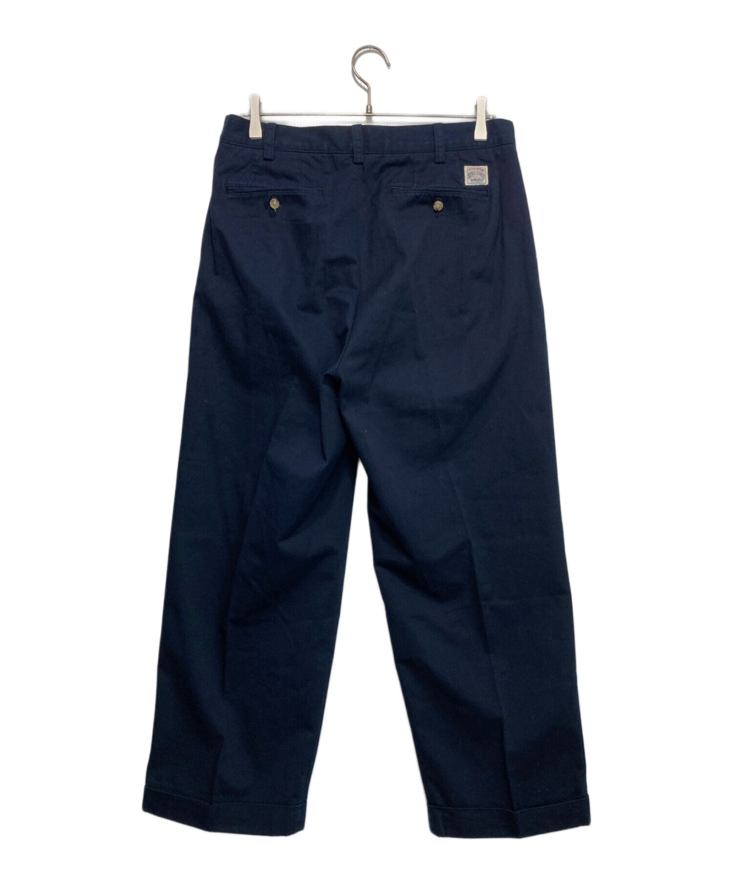 BEAMS × POLO THE BIG CHINO ネイビー 32×30 中古・古着通販】POLO RALPH LAUREN (ポロ・ラルフローレン