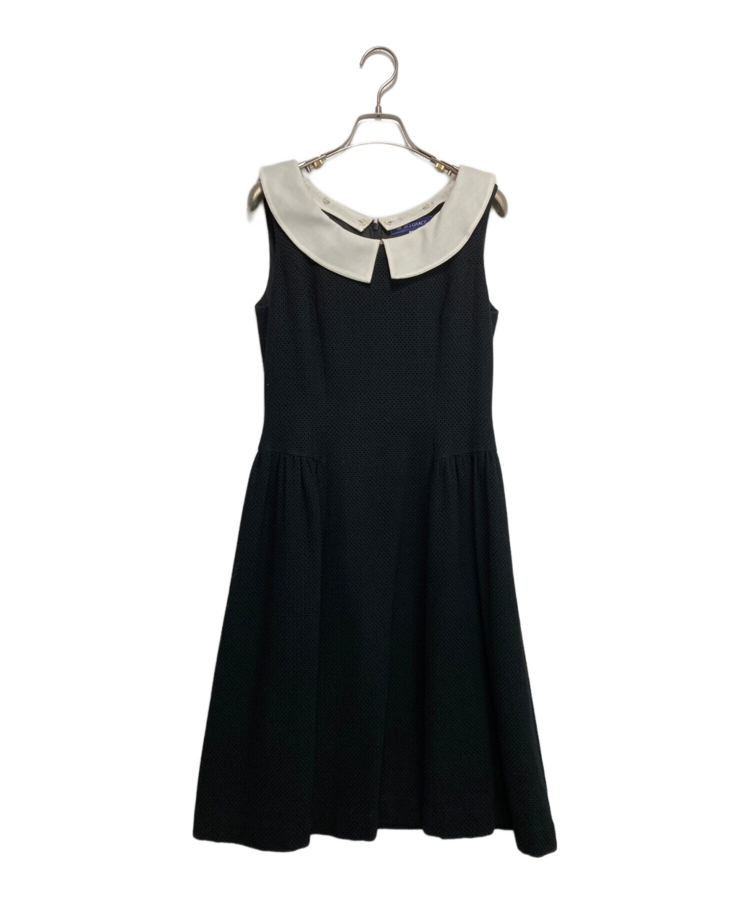 M'S GRACY ノースリーブワンピース 黒