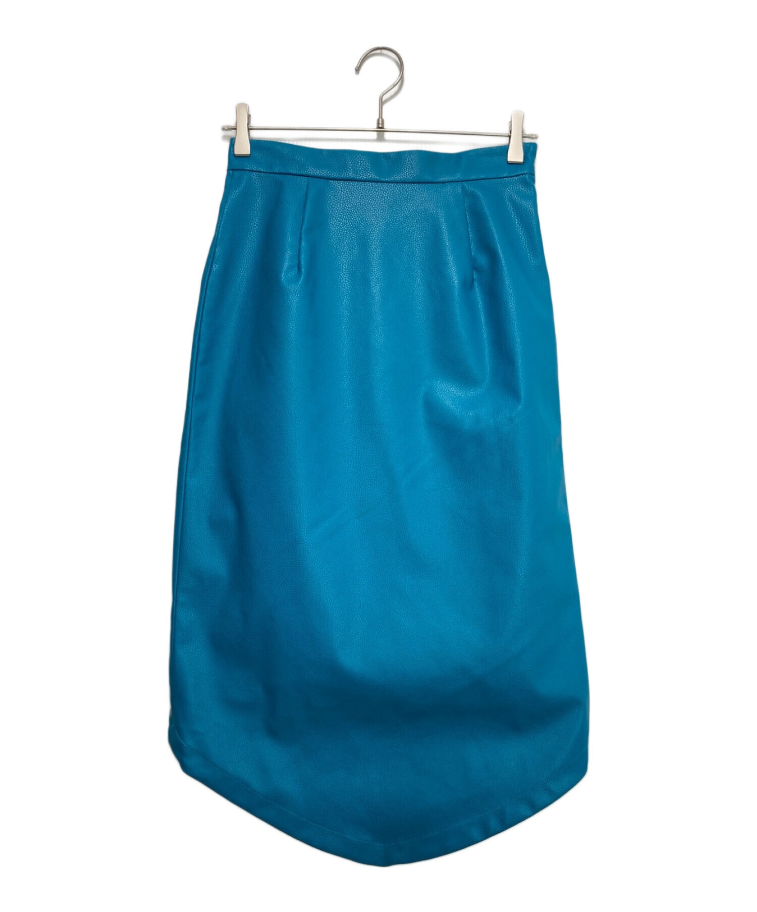 中古・古着通販】PAMEO POSE (パメオポーズ) LIPSTICK SKIRT ブルー  