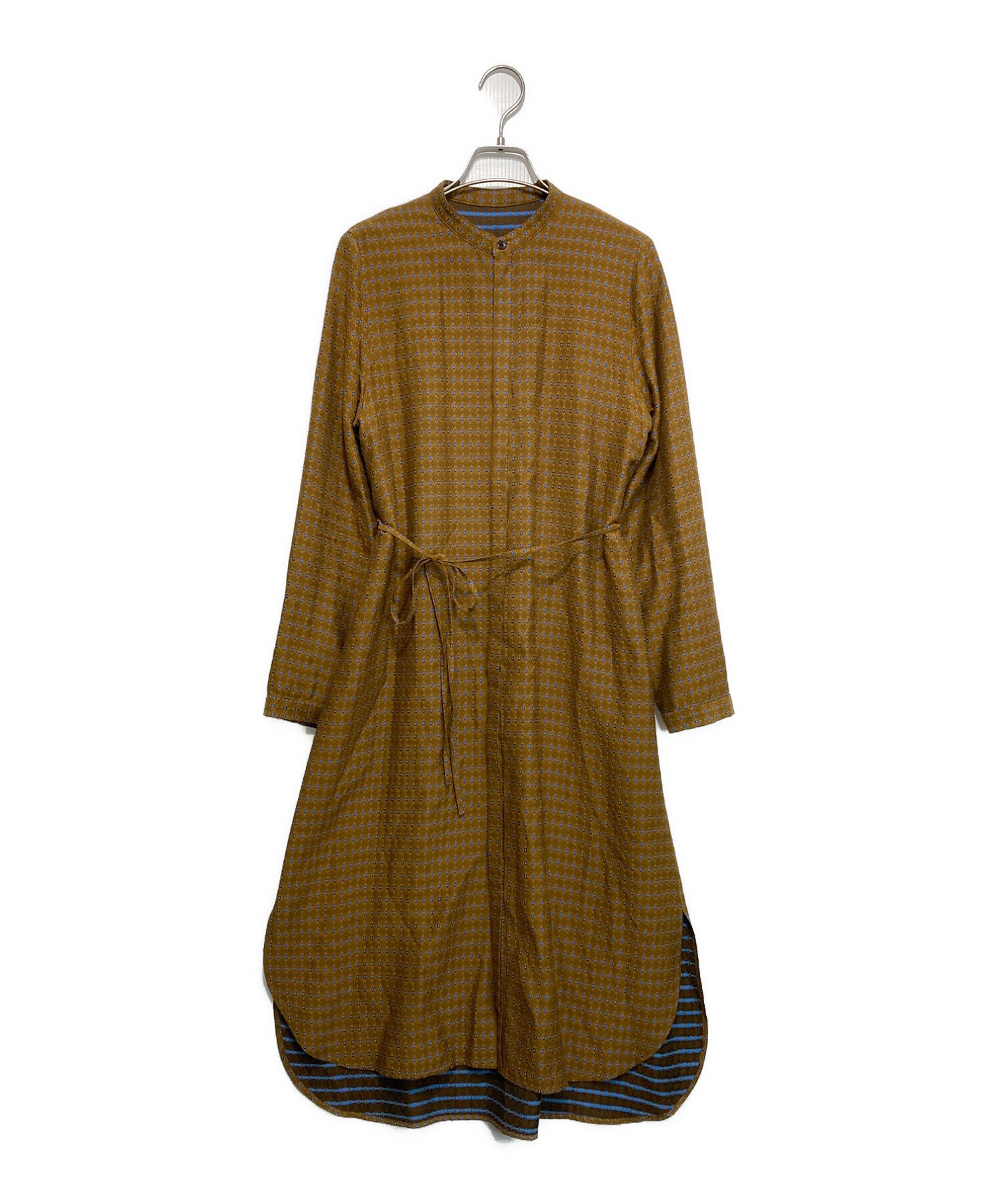 中古・古着通販】CABaN (キャバン) クレープジャカード シャツ  