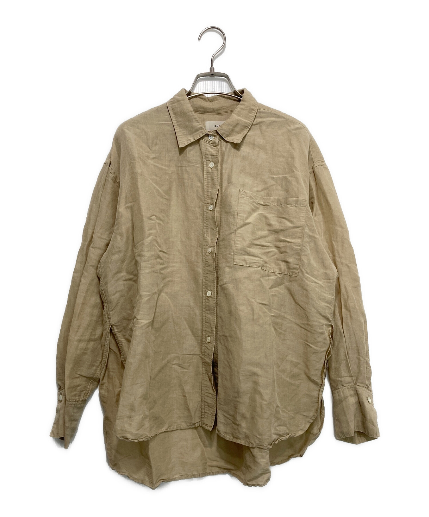 中古・古着通販】IENA (イエナ) ラミーリヨセルスリットシャツ 