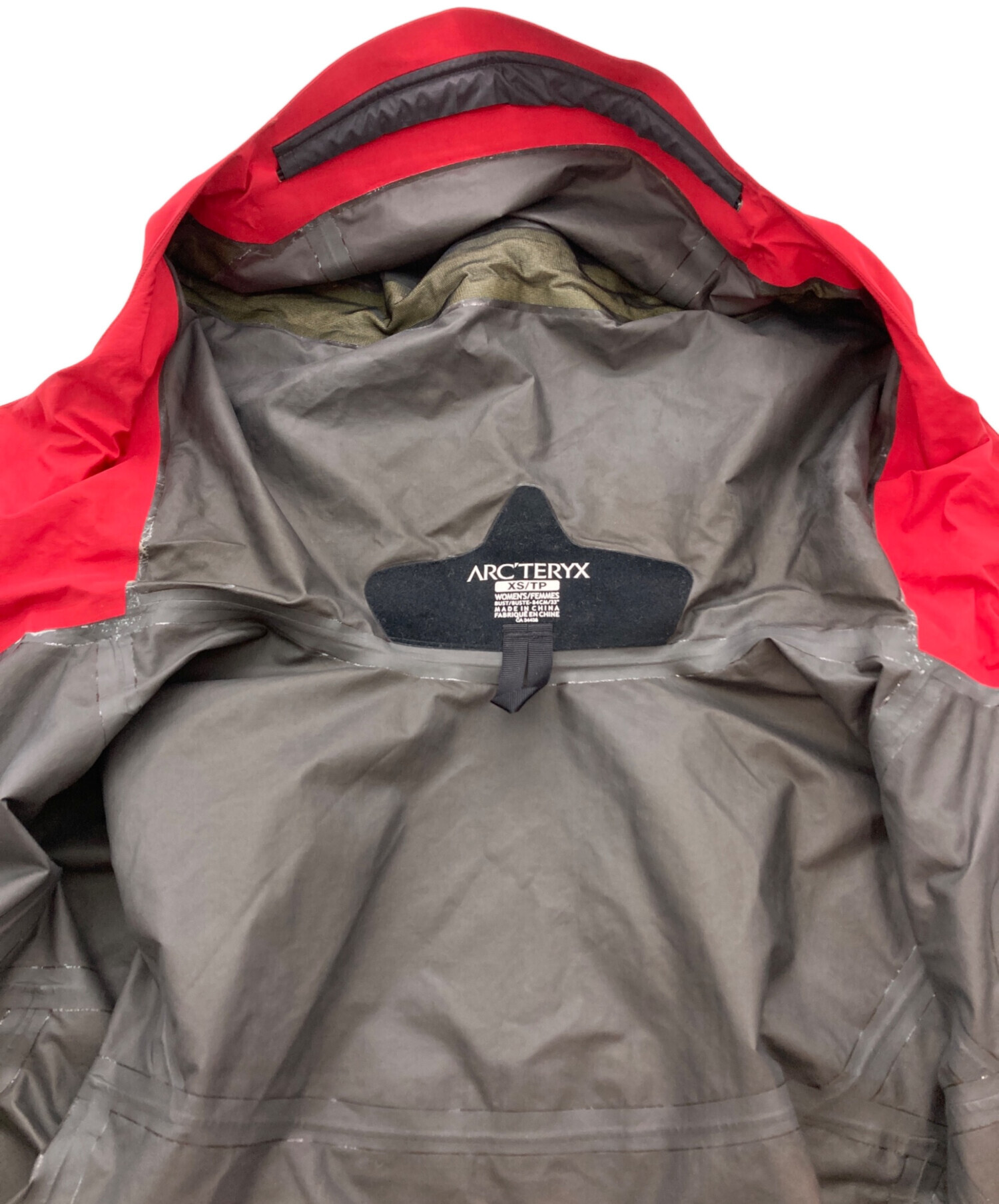 ARC'TERYX レインジャケット (XS) 【公式通販】 ARC'TERYX レインジャケット (XS) 【公式通販】