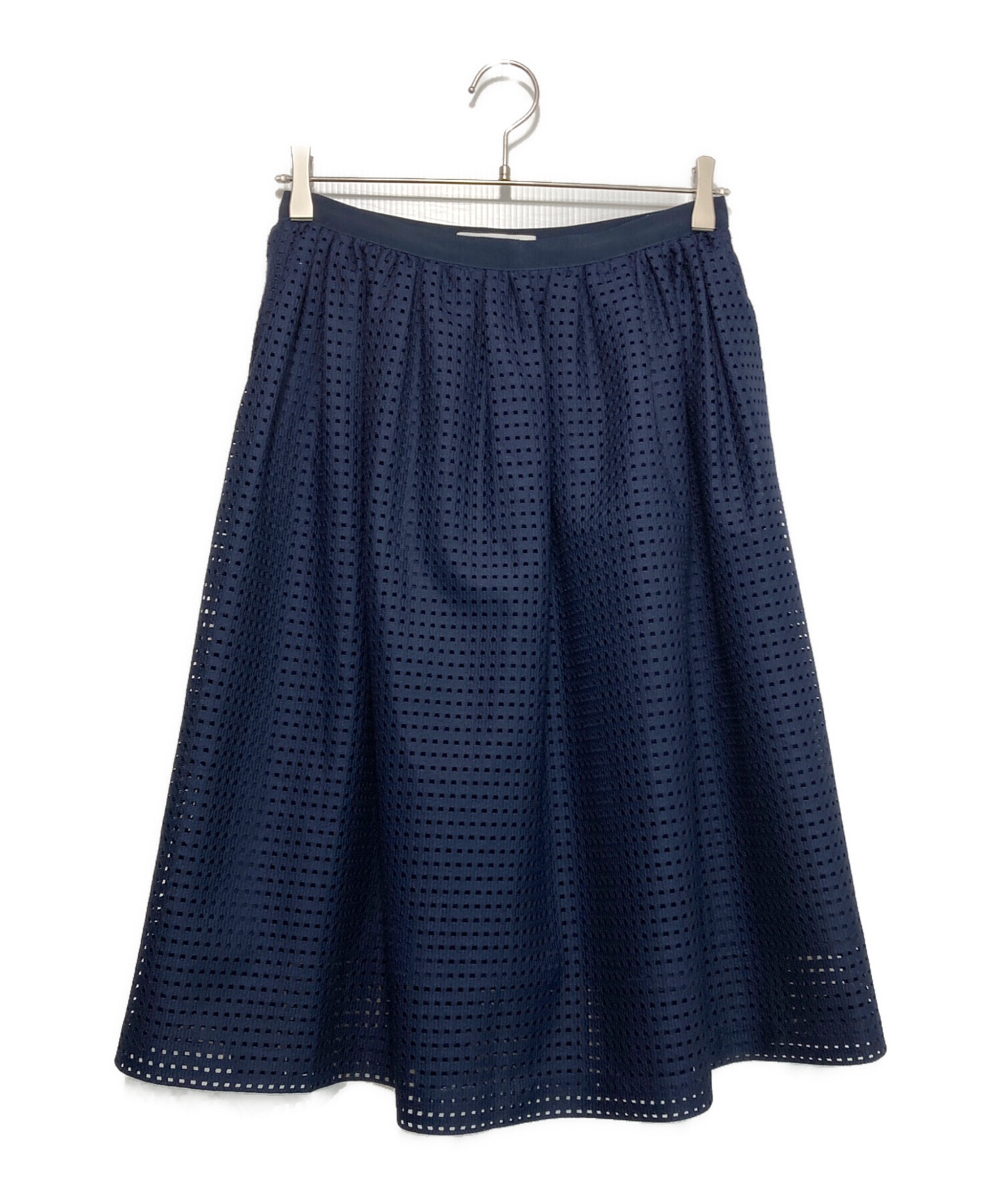 FOXEY ネイビースカート40サイズ