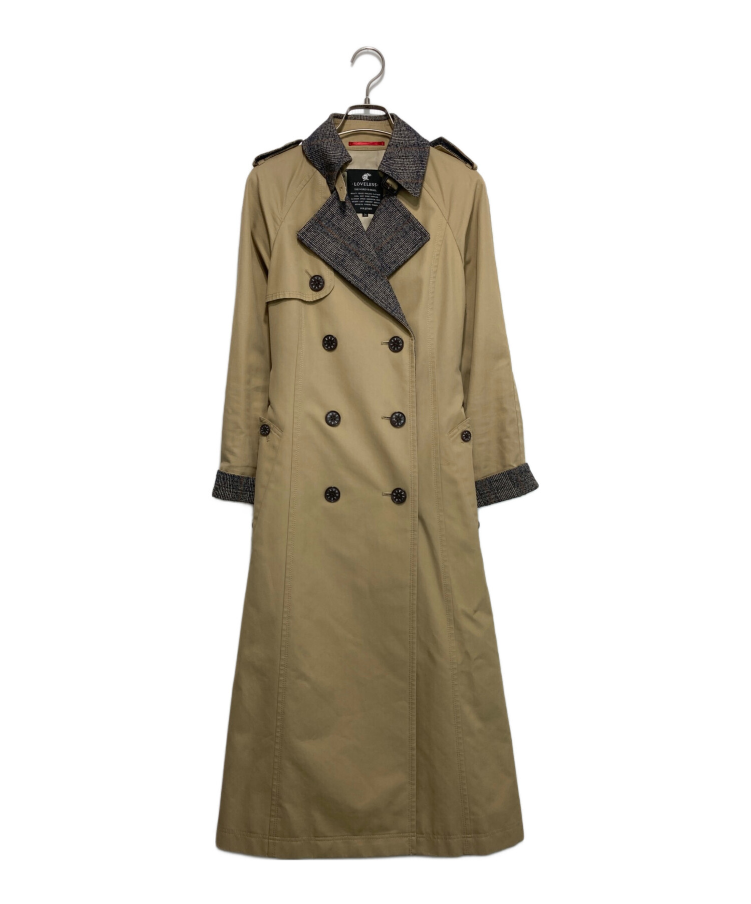 中古・古着通販】LOVELESS (ラブレス) トレンチコート ベージュ サイズ  