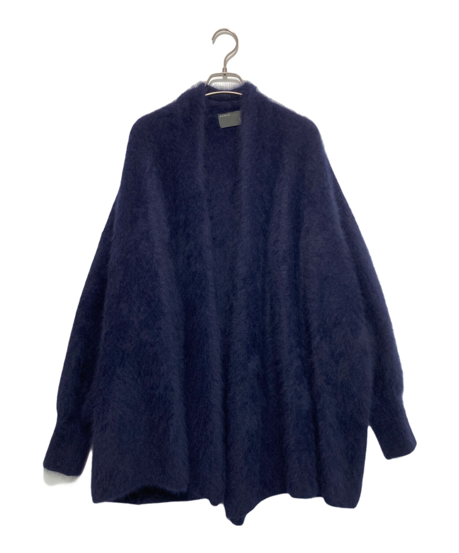 NOBLE ネイビーラクーンカーディガン