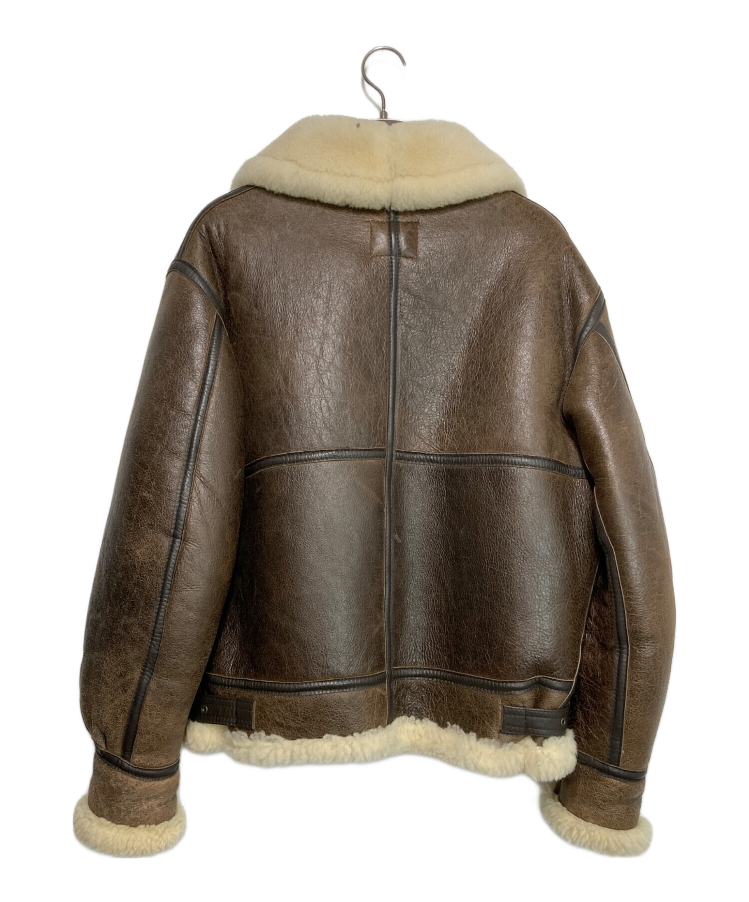 AVIREX】B-3フライトジャケット size38 ムートン 革シープスキン