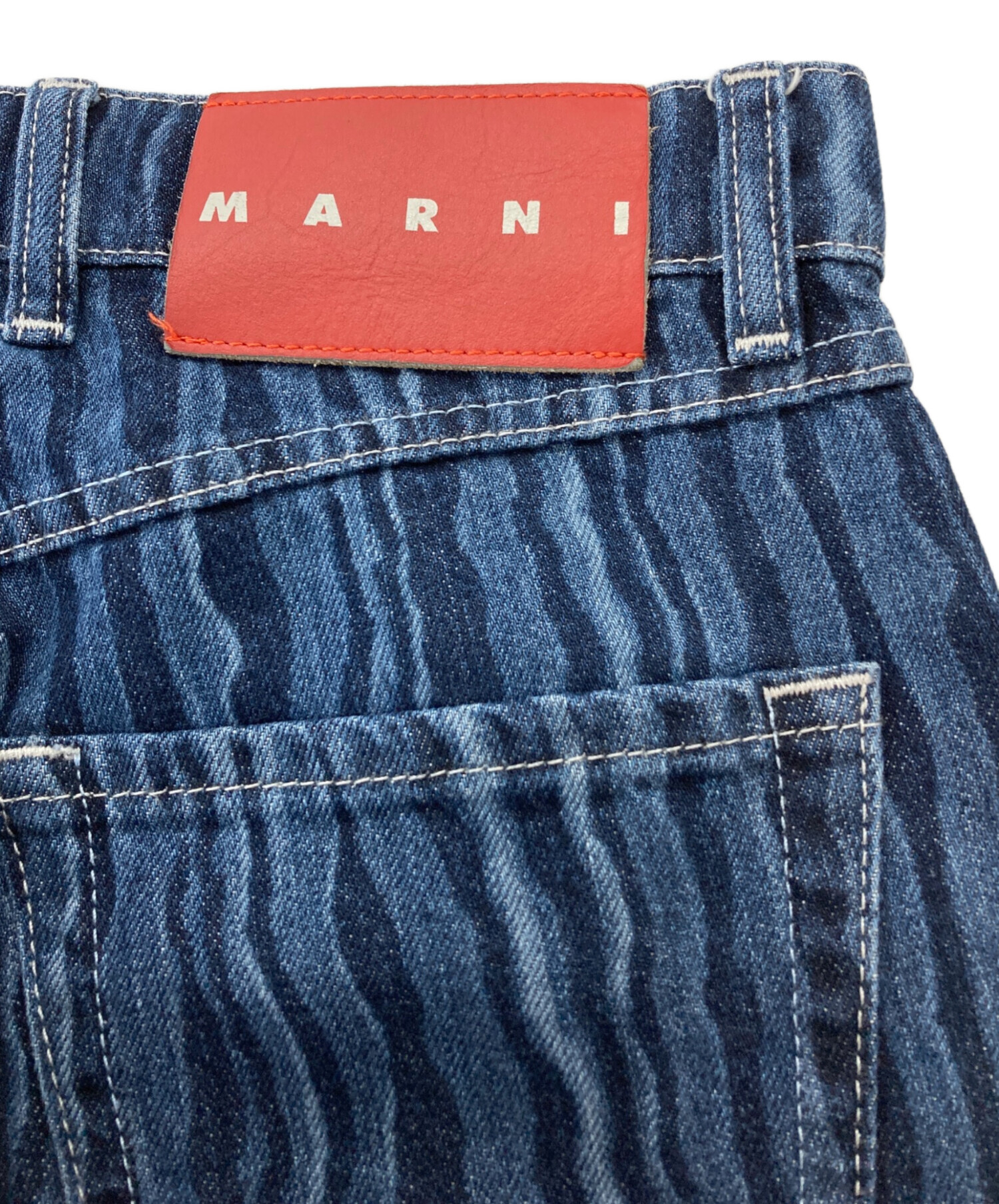 中古・古着通販】MARNI (マルニ) Gradation Denim Pants インディゴ 