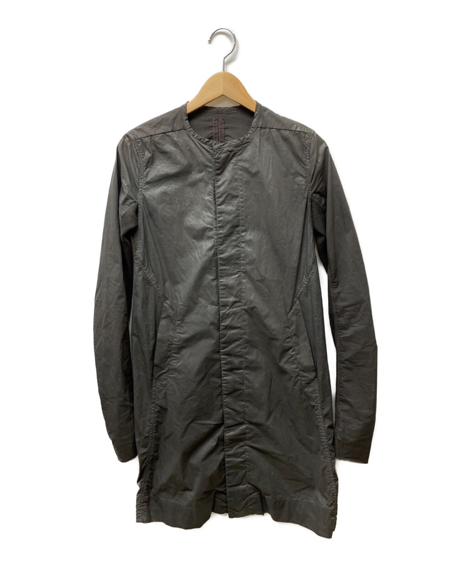 DRKSHDW (ダークシャドウ) コーティングシャツジャケット グレー サイズ:S