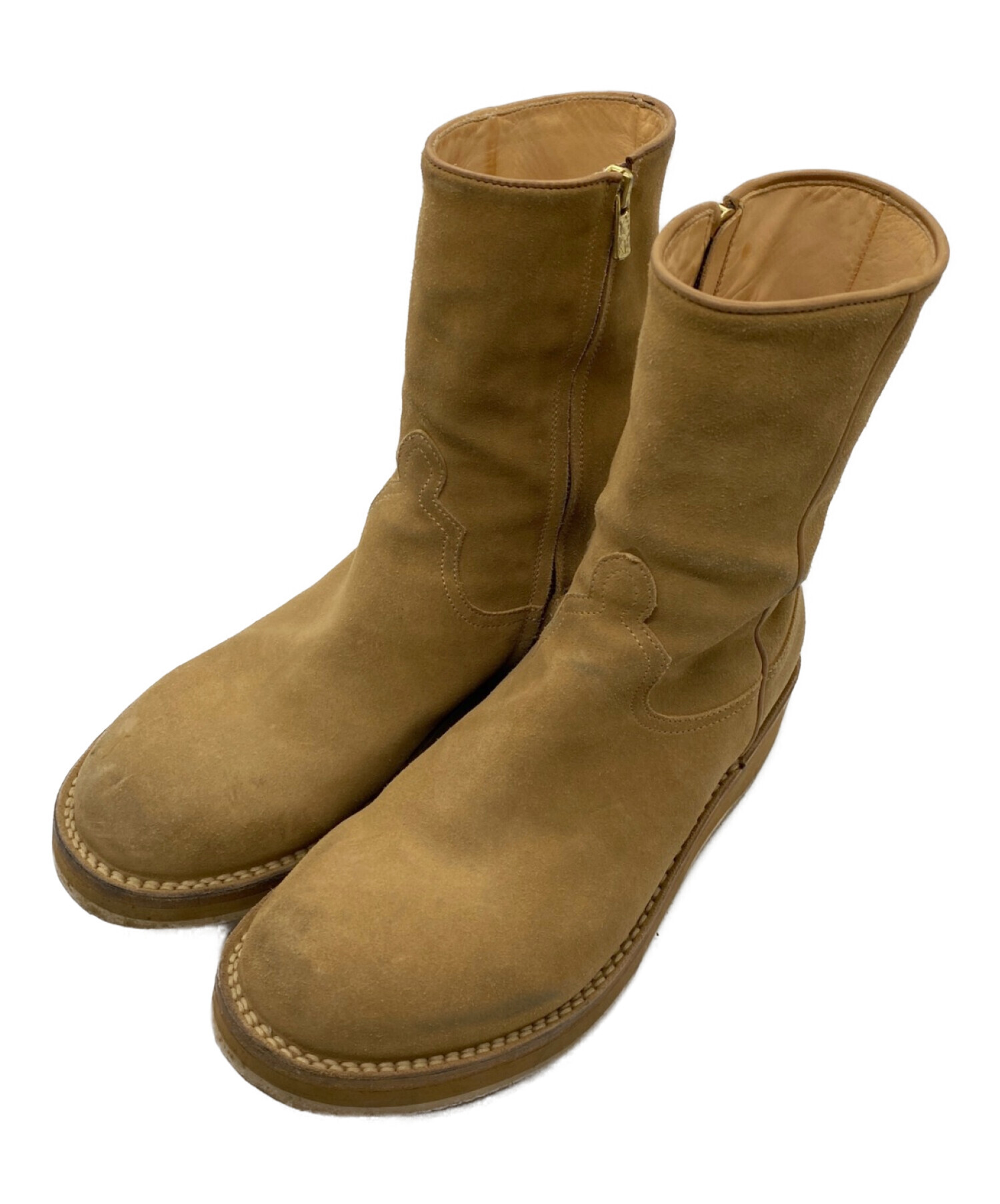 中古・古着通販】nonnative (ノンネイティブ) ペコスブーツ ベージュ 