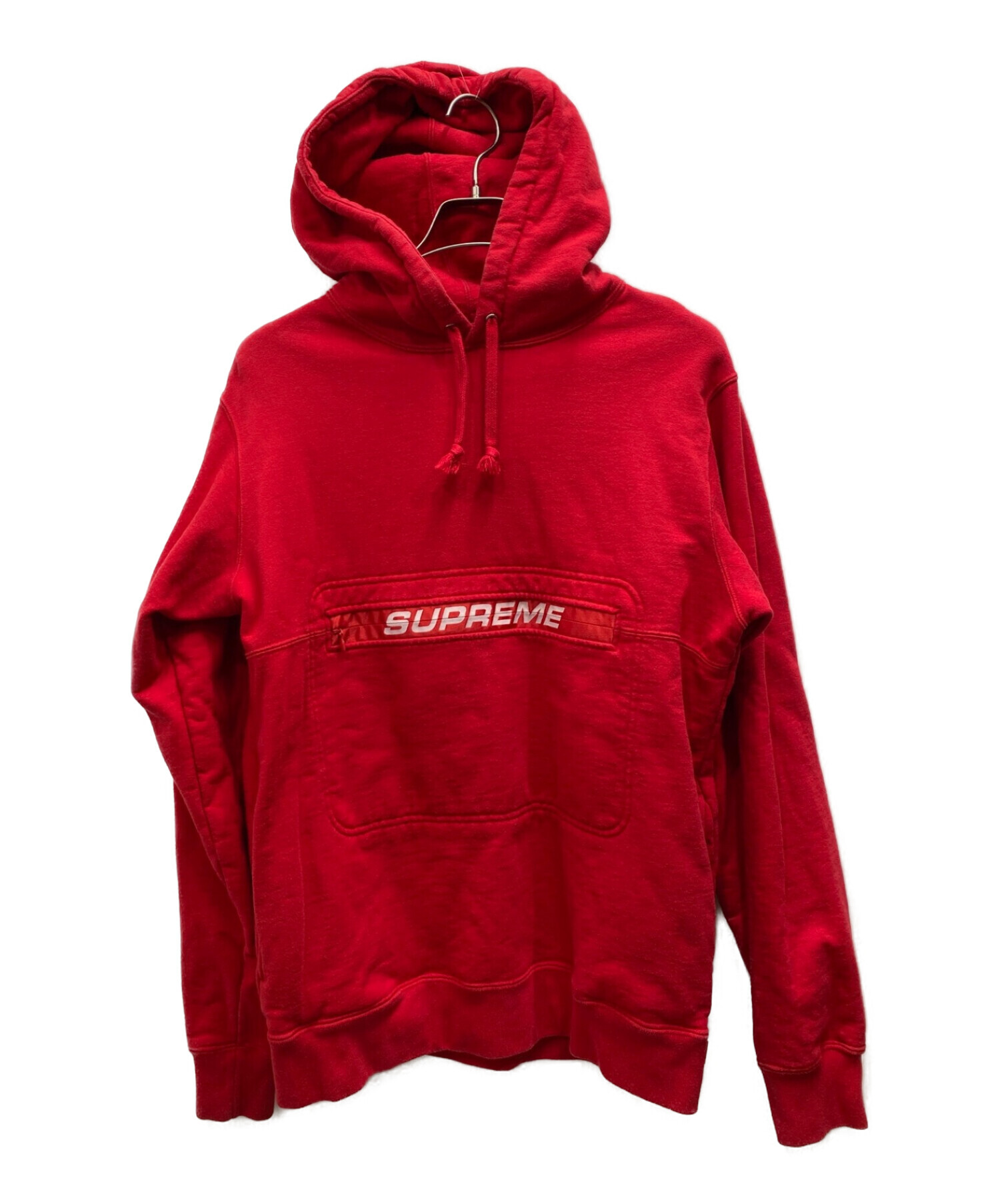 中古・古着通販】SUPREME (シュプリーム) zip pouch hooded sweatshirt