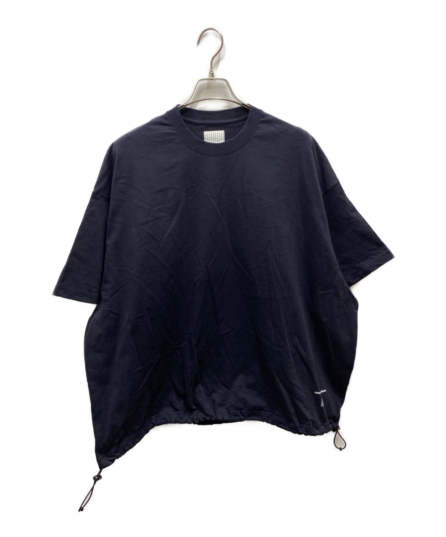 S.F.C (エスエフシー) SUPER BIG DRAWSTRING TEE ネイビー サイズ:l