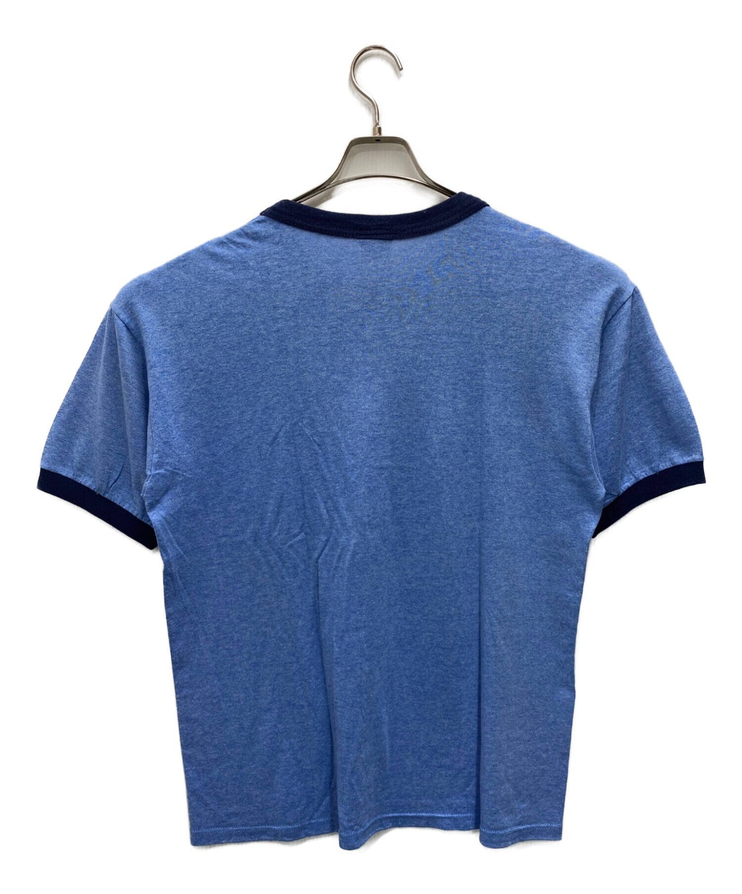 beastie boys (ビースティ・ボーイズ) 90S' リンガーTシャツ ブルー サイズ:LARGE