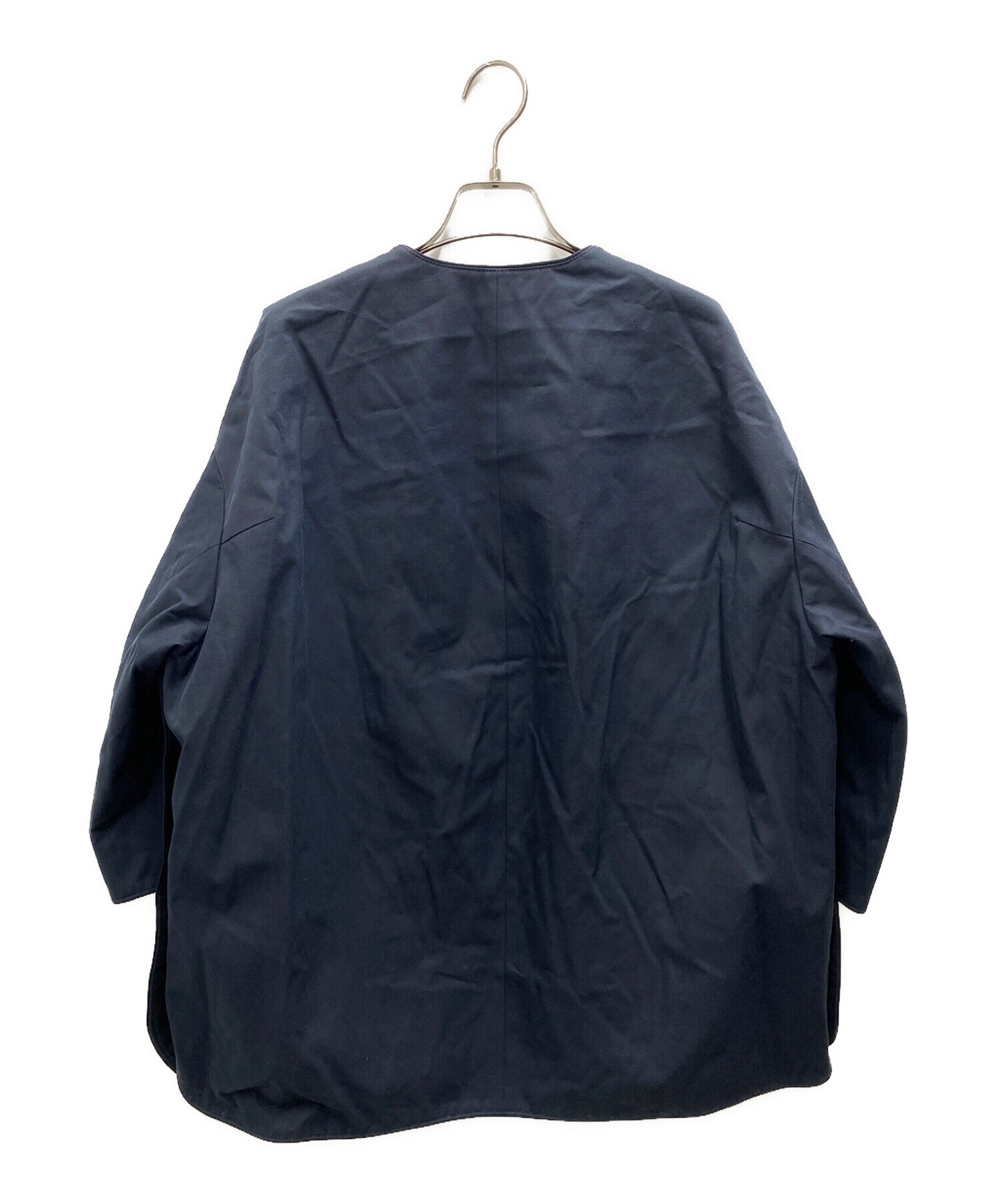 中古・古着通販】DRAWER (ドゥロワー) コットンギャバジンVネック 