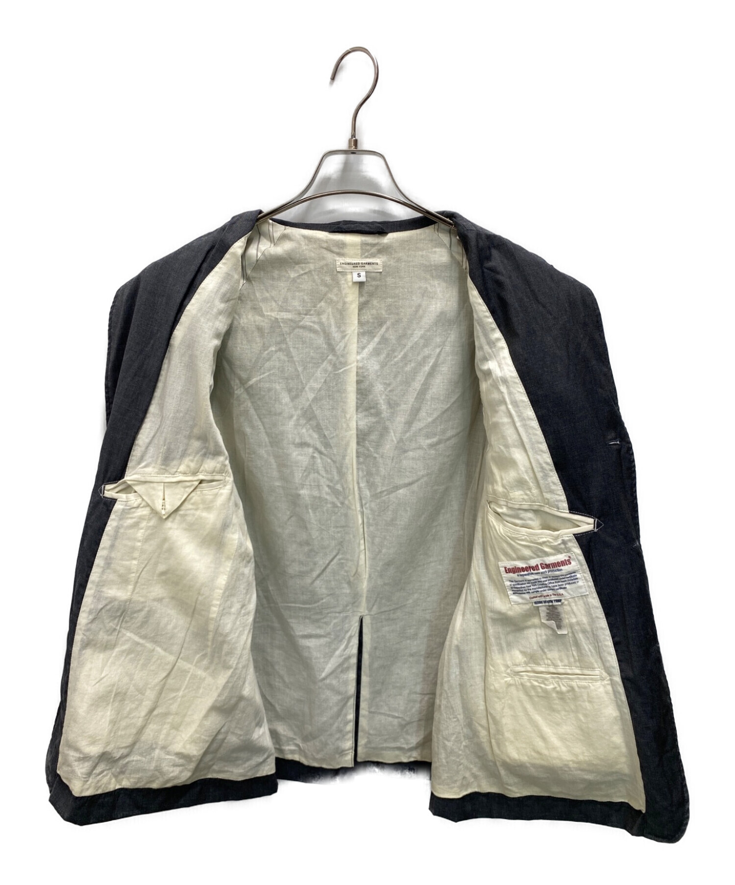Engineered Garments (エンジニアド ガーメンツ) テーラードジャケット グレー サイズ:S