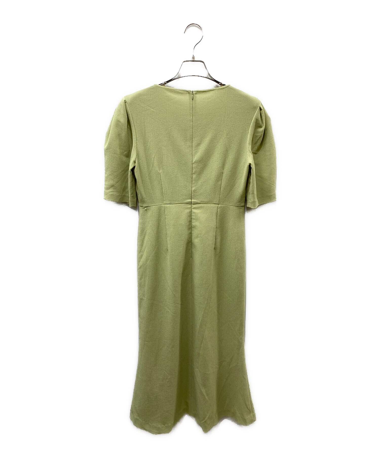 中古・古着通販】JOIEVE (ジョエブ) ブラウスワンピース グリーン  