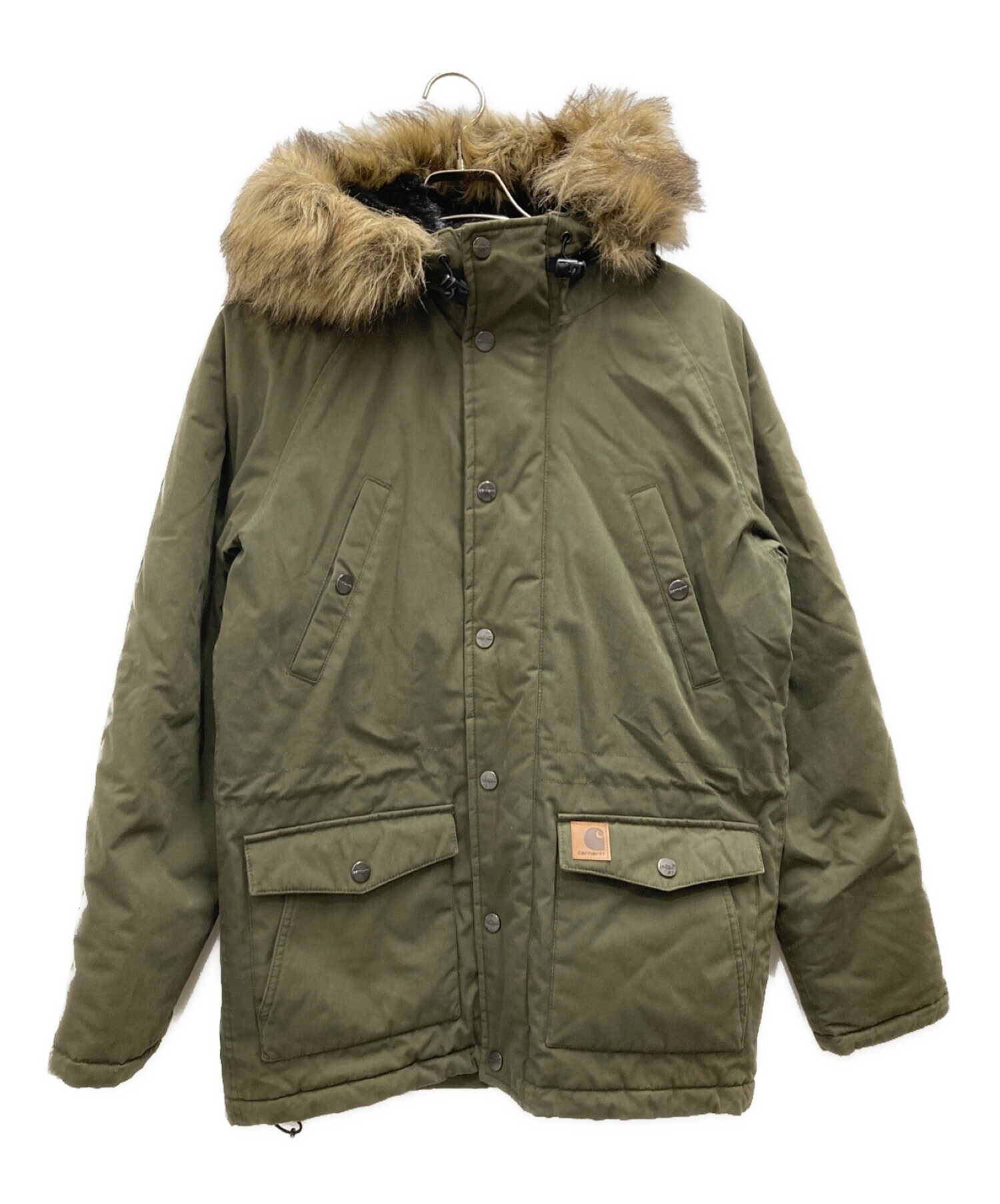 中古・古着通販】CarHartt (カーハート) TRAPPER PARKA カーキ サイズ 
