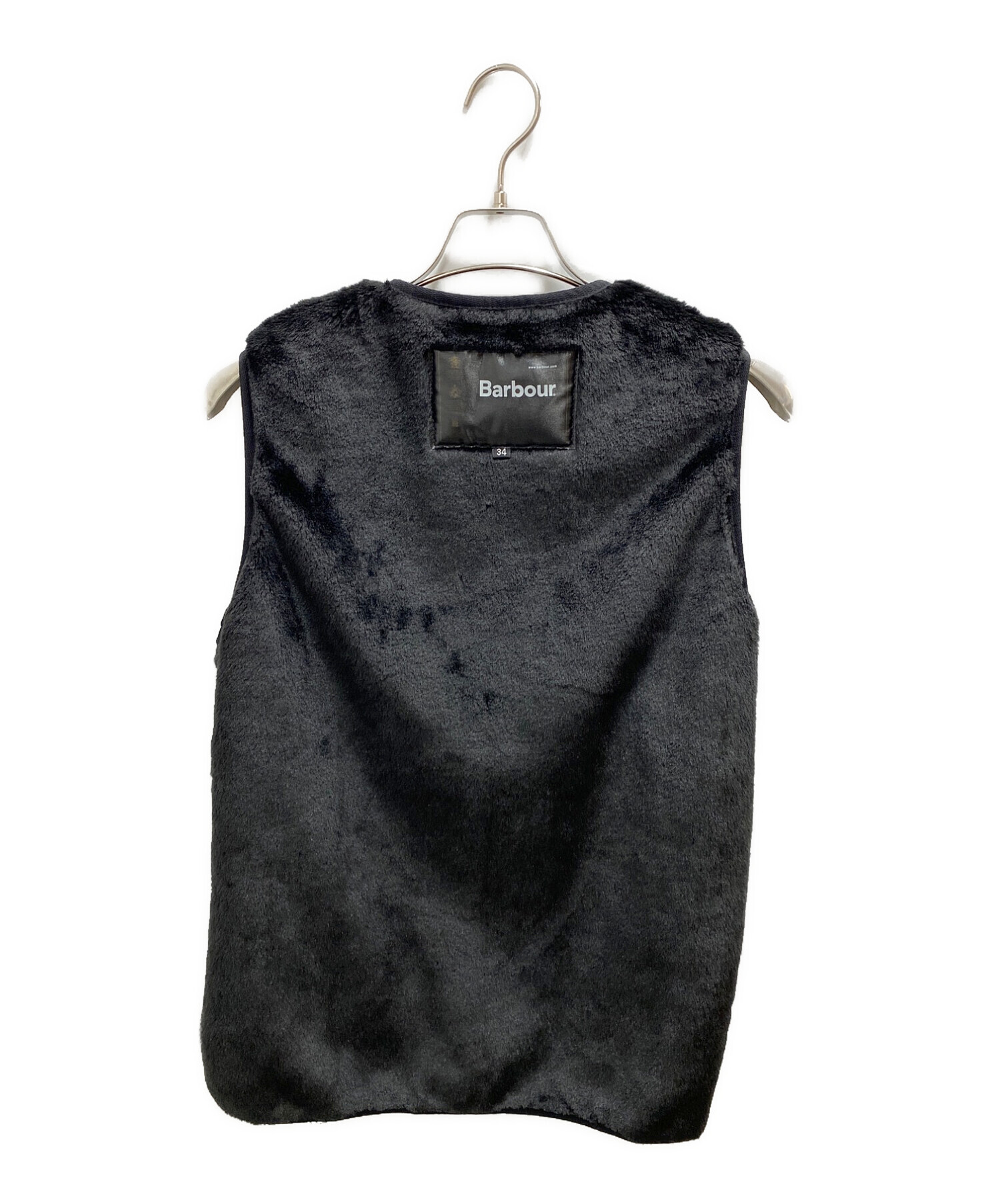 中古・古着通販】Barbour (バブアー) ファーライナーベスト ブラック 