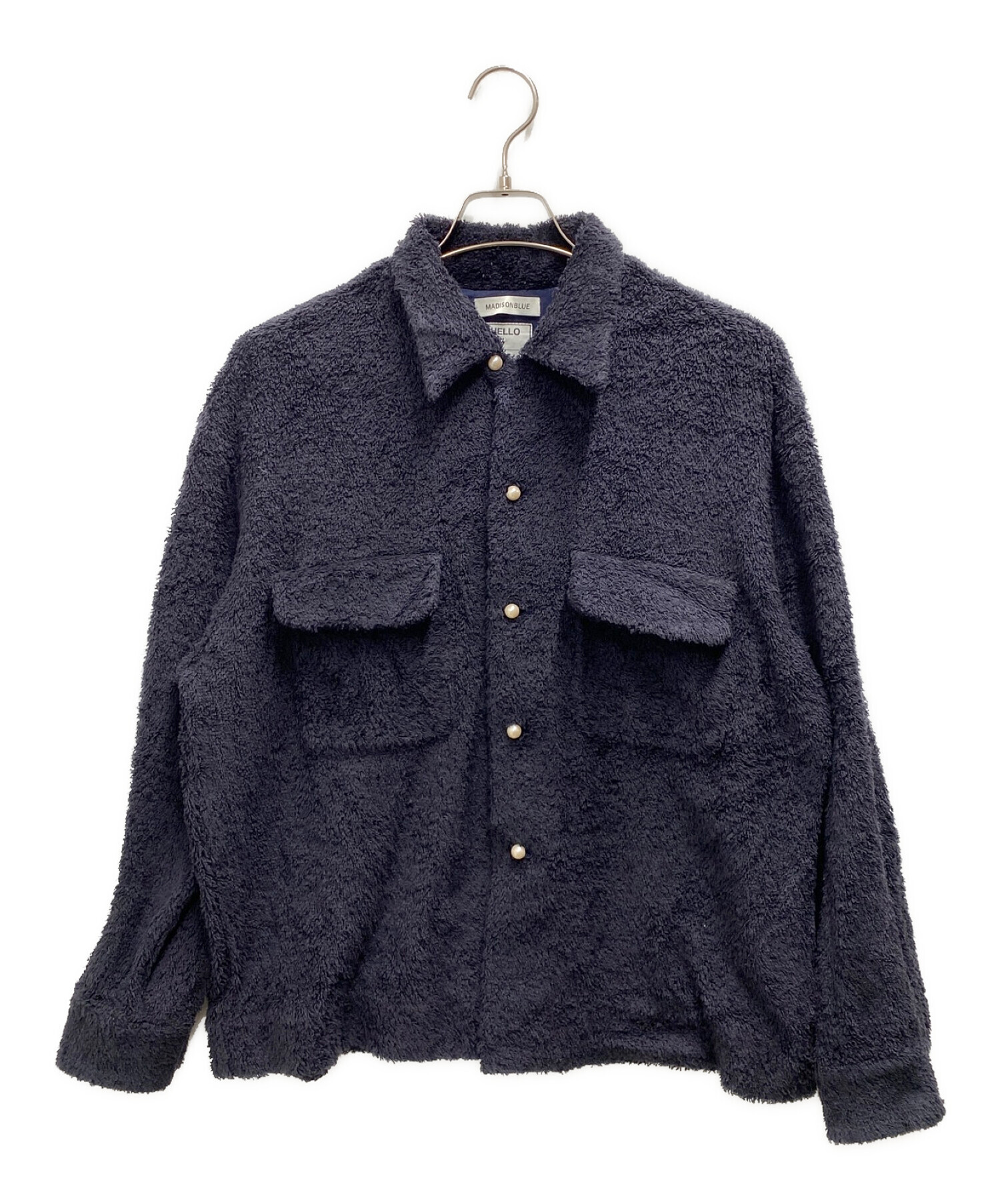 マディソンブルー FLAP POCKET PILE シャツ｜トップス