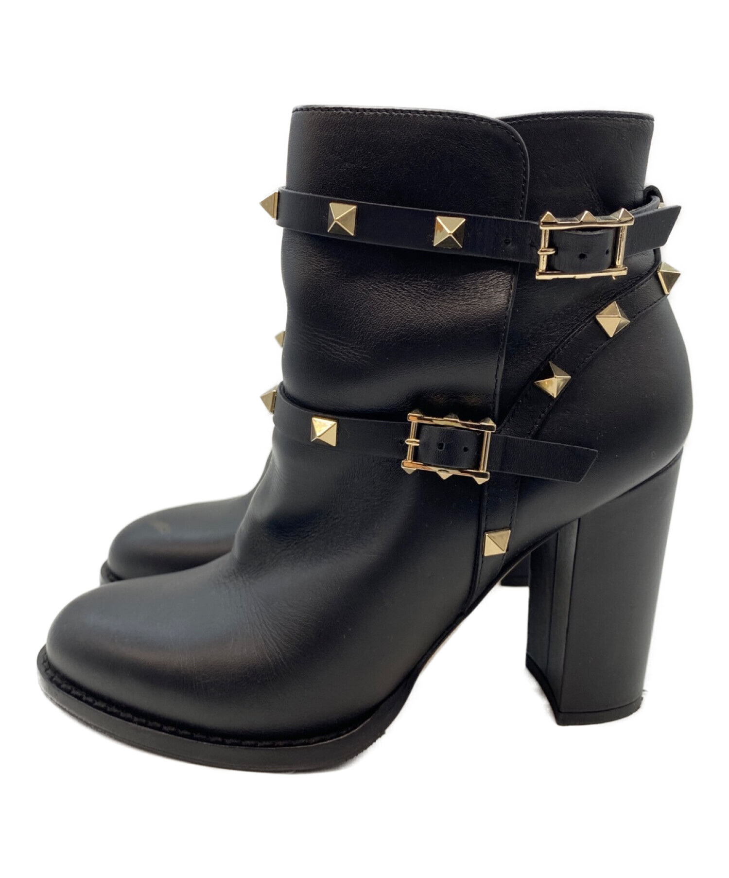 valentino スタッズブーツ人気37サイズ