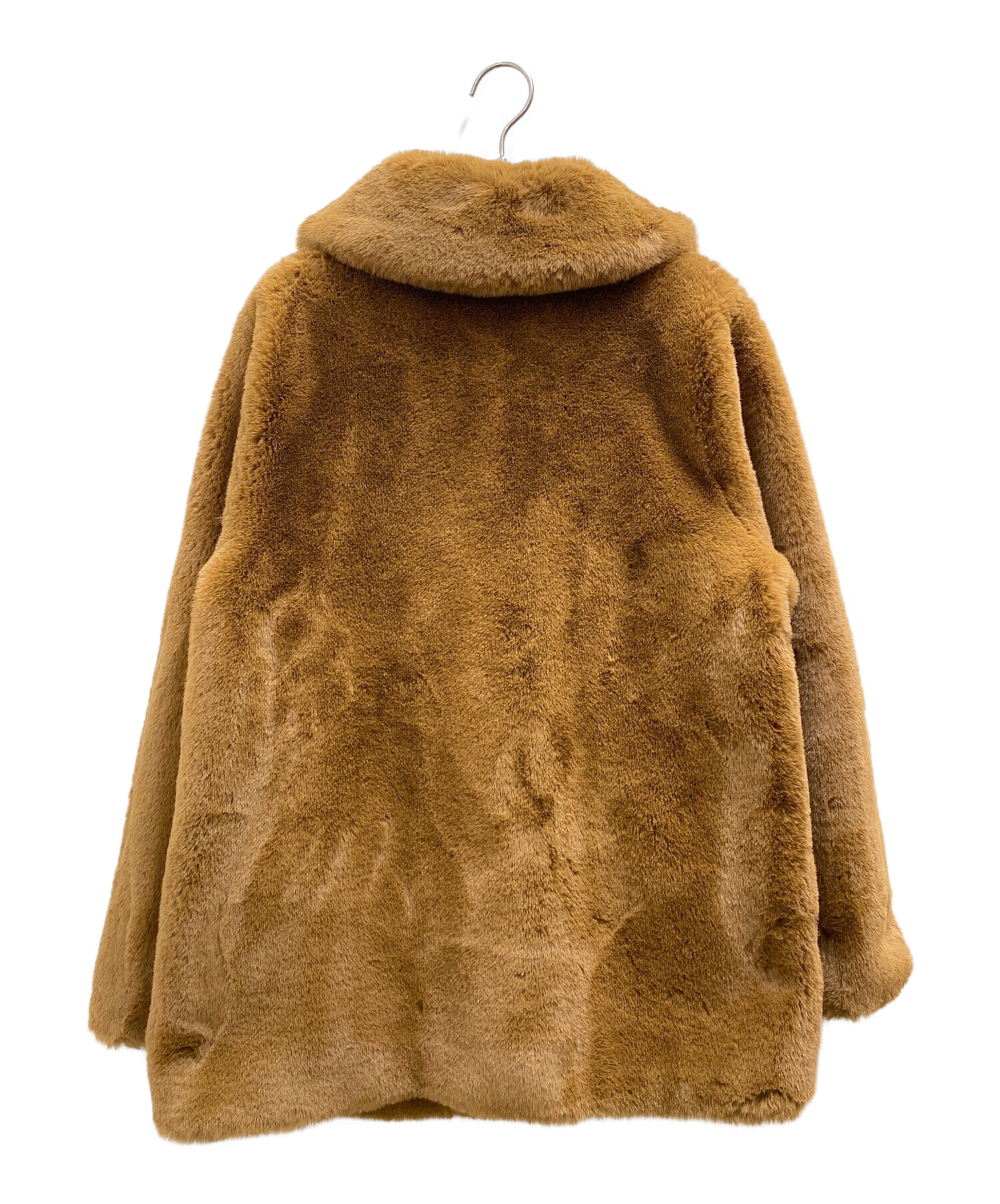 jakke ジャッキー コート ファー ファーコート ブラウン ベージュ 