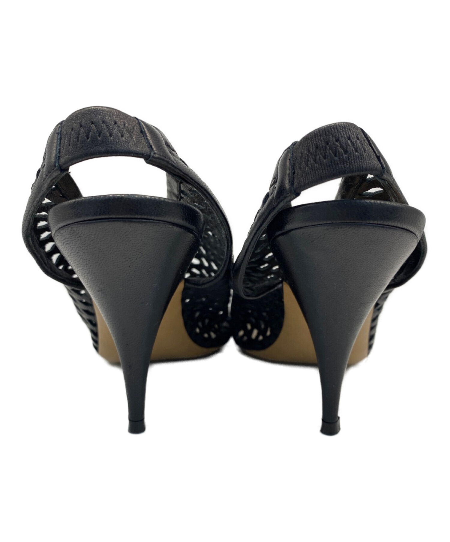 美品/試し履きのみ/付属品完備】CÉLINEハイヒール ブラック 37サイズ