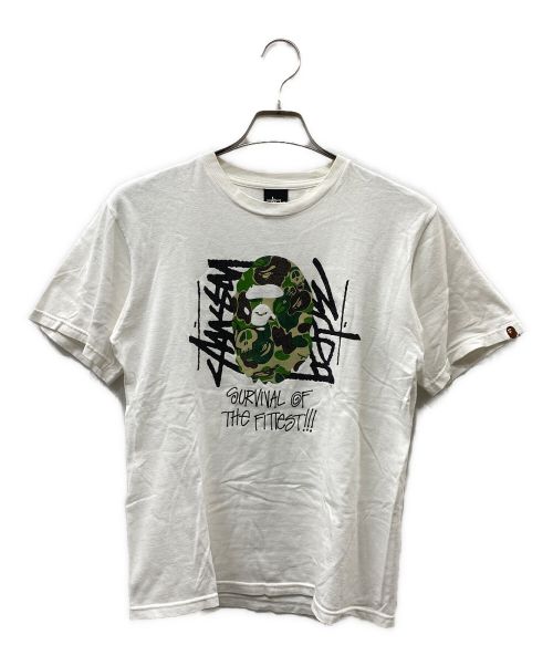 A BATHING APE×STUSSY コラボTシャツ A BATHING APE ×STUSSY コラボ T