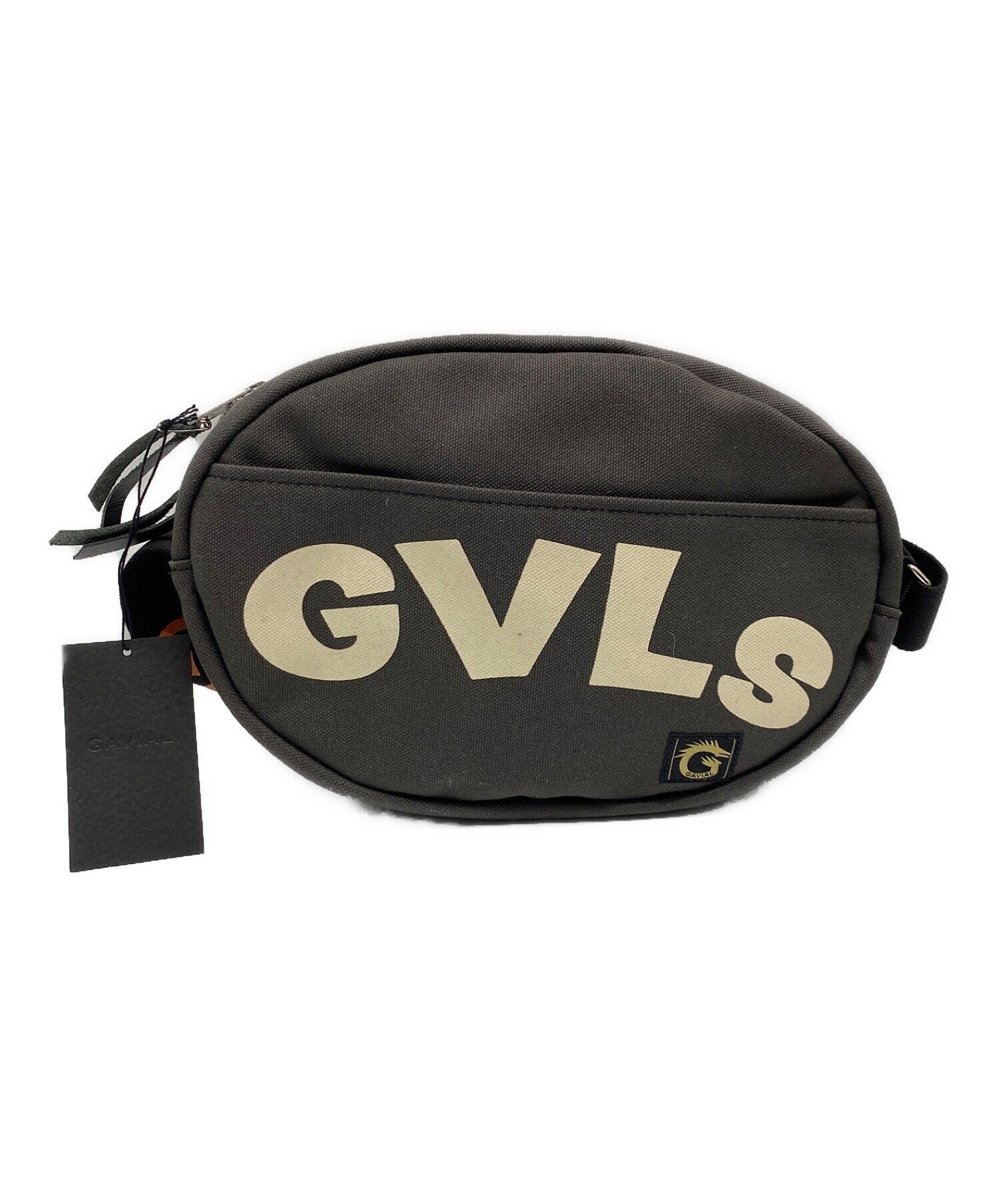中古・古着通販】GAVIAL (ガヴィル) canvas shoulder bag グレー 