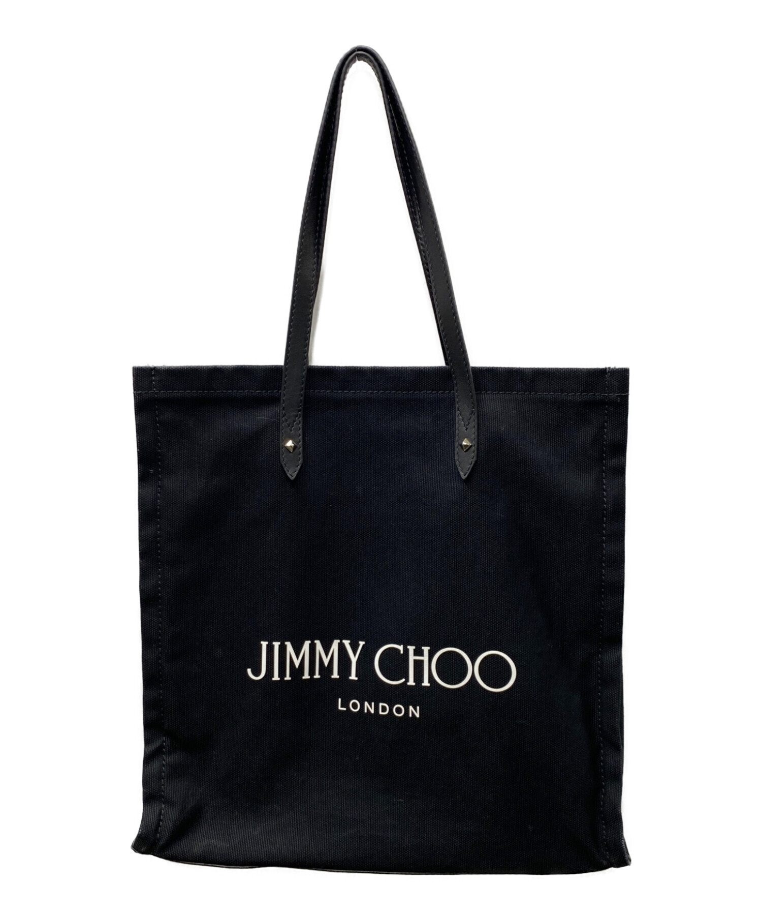 中古・古着通販】JIMMY CHOO (ジミーチュウ) キャンバストートバッグ 
