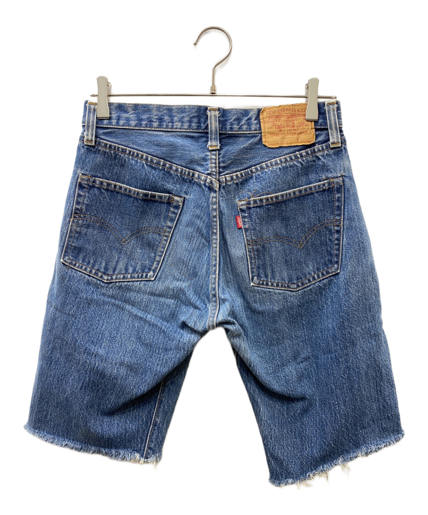 リーバイス 501 ハーフパンツ ひどく w34 L13 ②