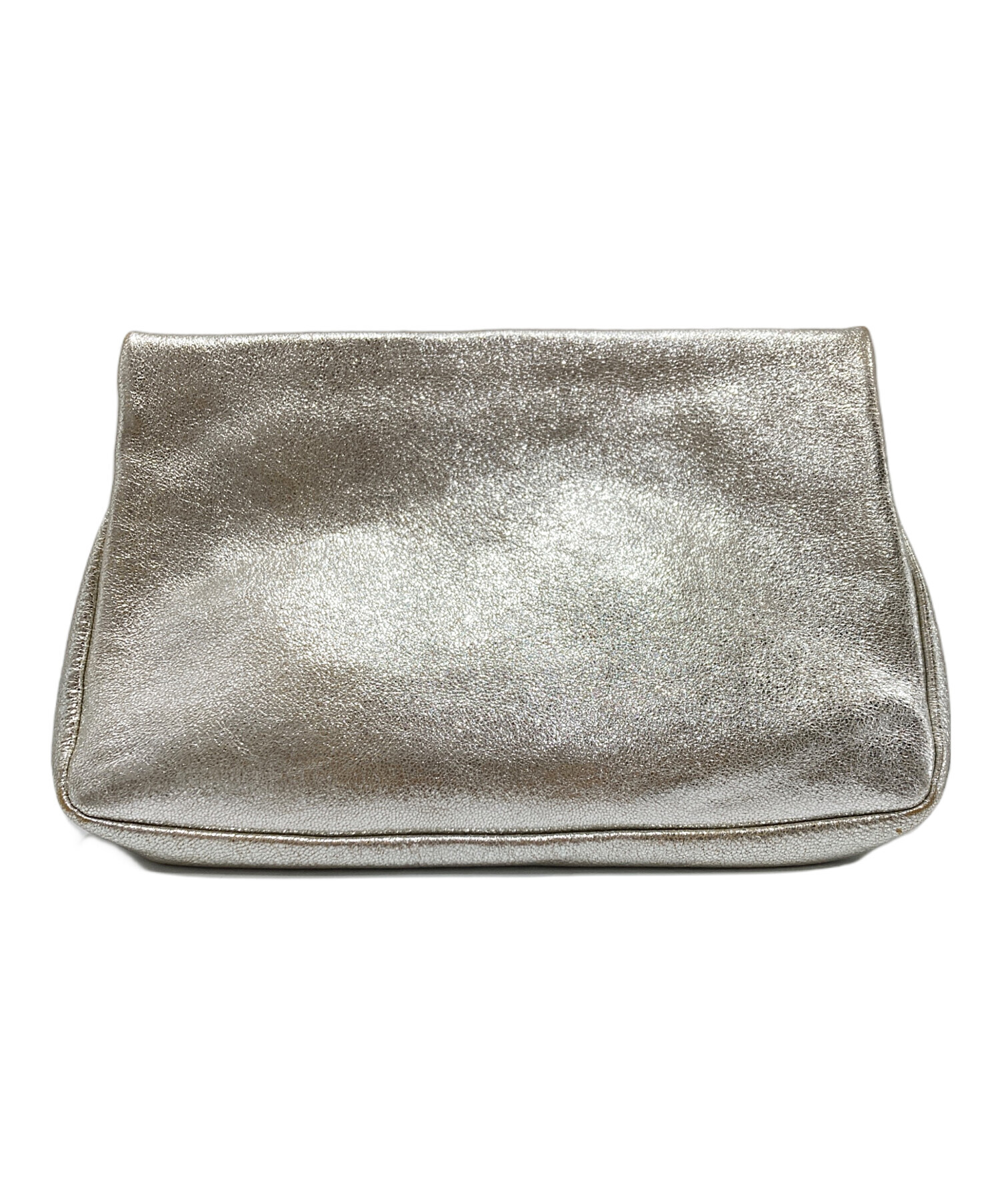 JIMMY CHOO シルバー クラッチバッグ JIMMY CHOO シルバー クラッチバッグ