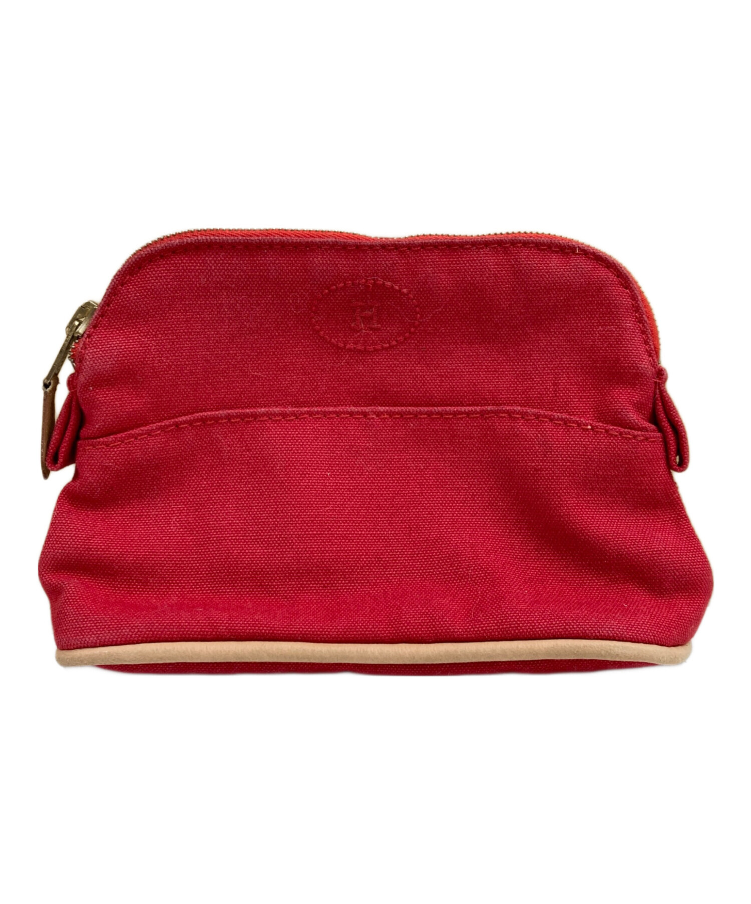 中古・古着通販】HERMES (エルメス) マルチポーチ レッド｜ブランド 