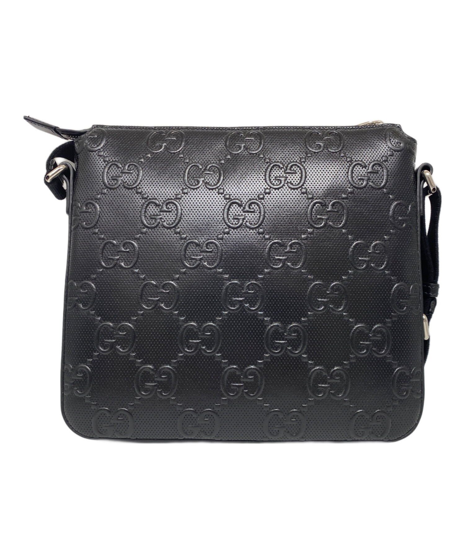 GUCCI グッチシマ　メッセンジャーバッグ　ショルダーバッグ　オールレザー GUCCI グッチ 682357 K5RLN ショルダーバッグ メンズ GGスプリーム