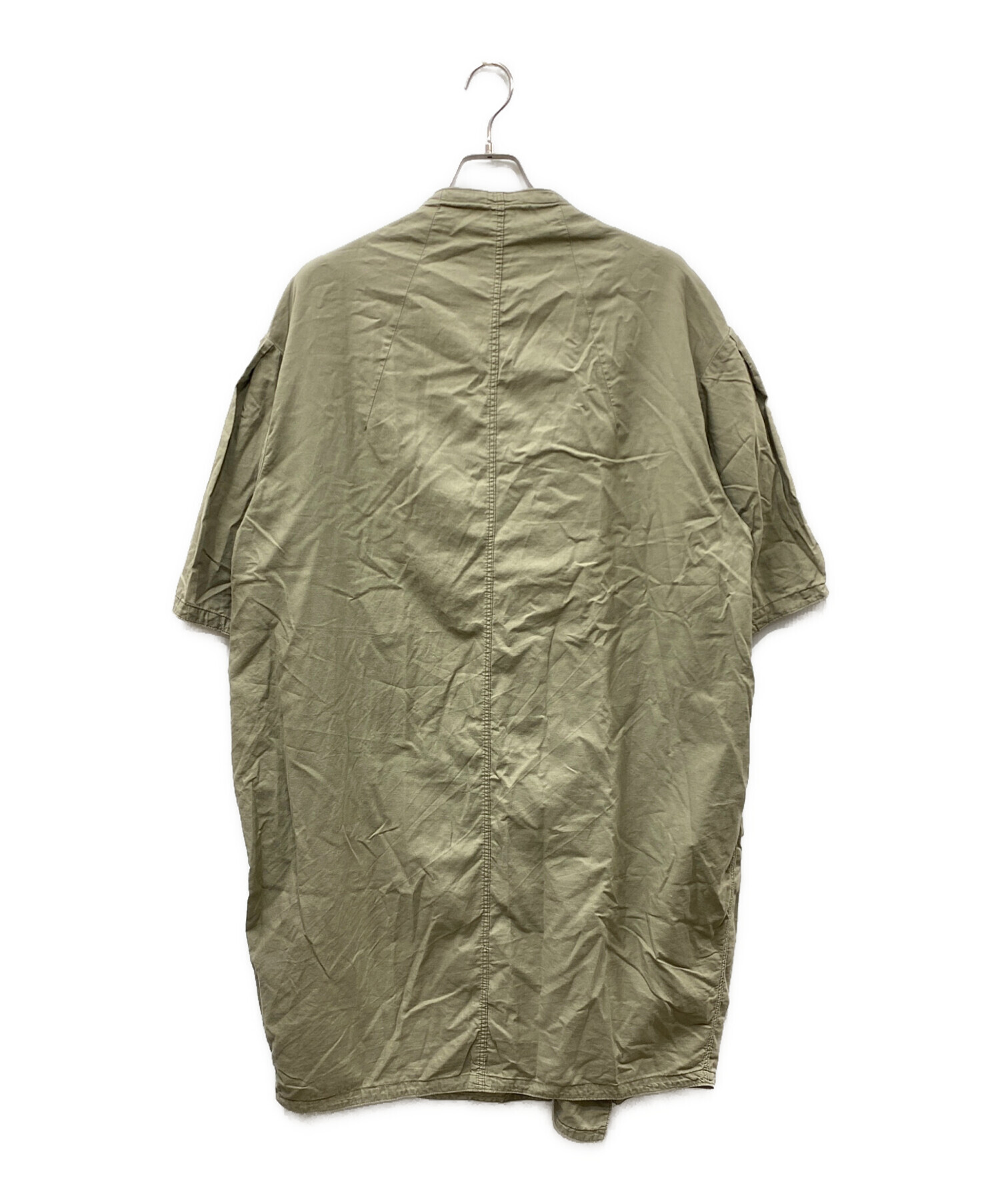 中古・古着通販】KAPITAL (キャピタル) ノーカラーコート 