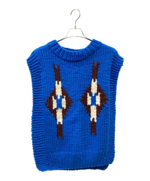 中古・古着通販】oll kyoto (オール キョウト) ORTEGA MOTIF HAND KNIT 