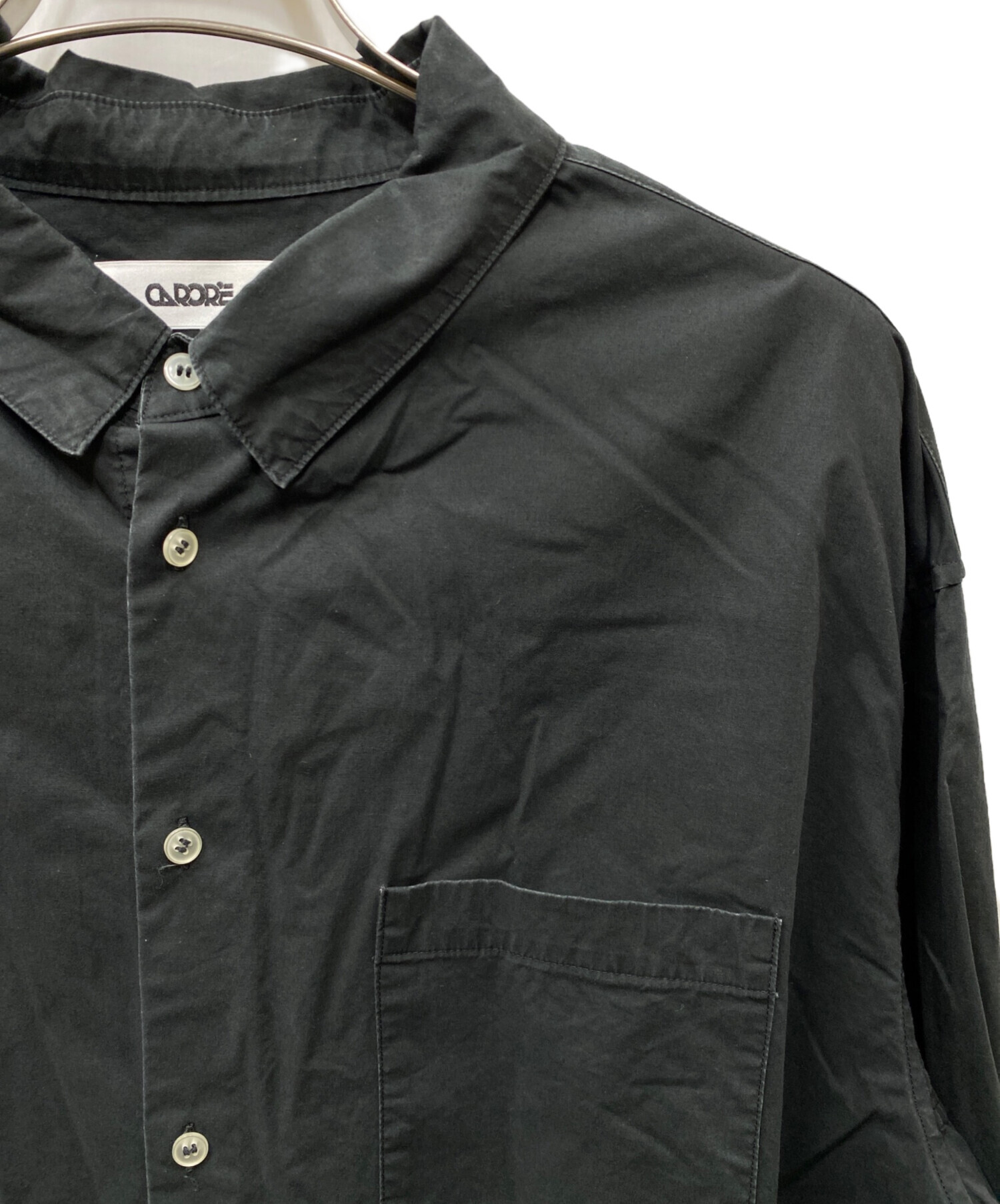 CARORIE カロリー CLEAN TECH TWILL T-SHIRT Ⅱ｜メンズ
