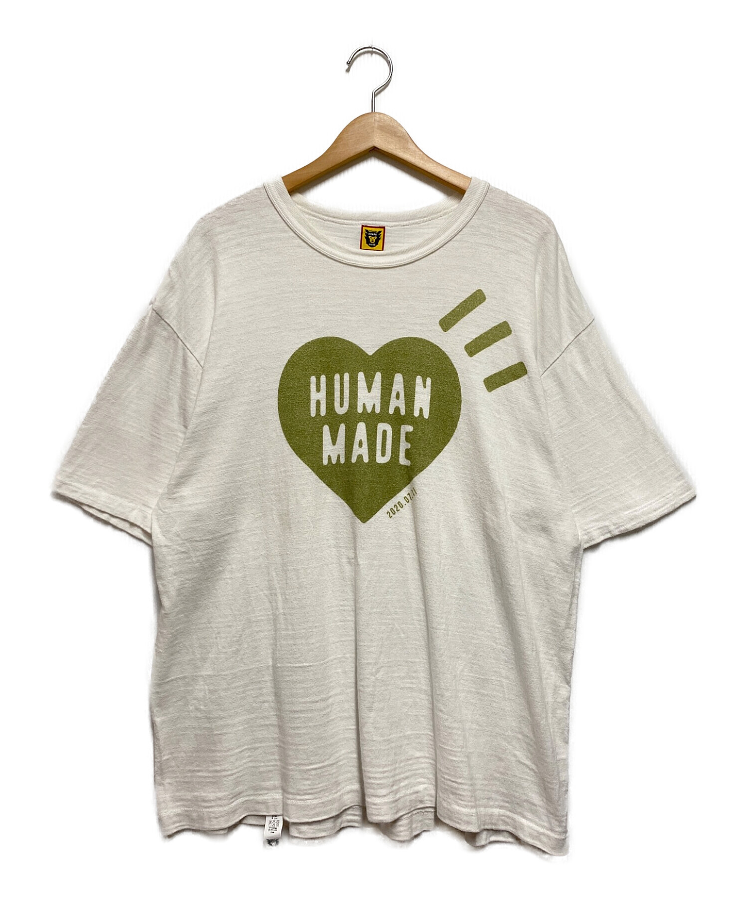 HUMAN MADEハートロゴシャツ